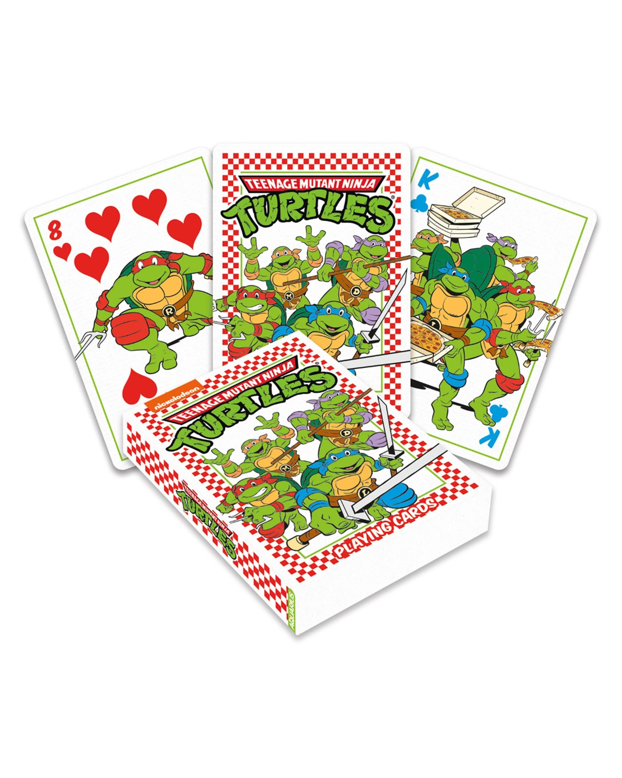 1 Teenage Mutant Ninja Turtle Pizza Playing Cards, 1 of 1