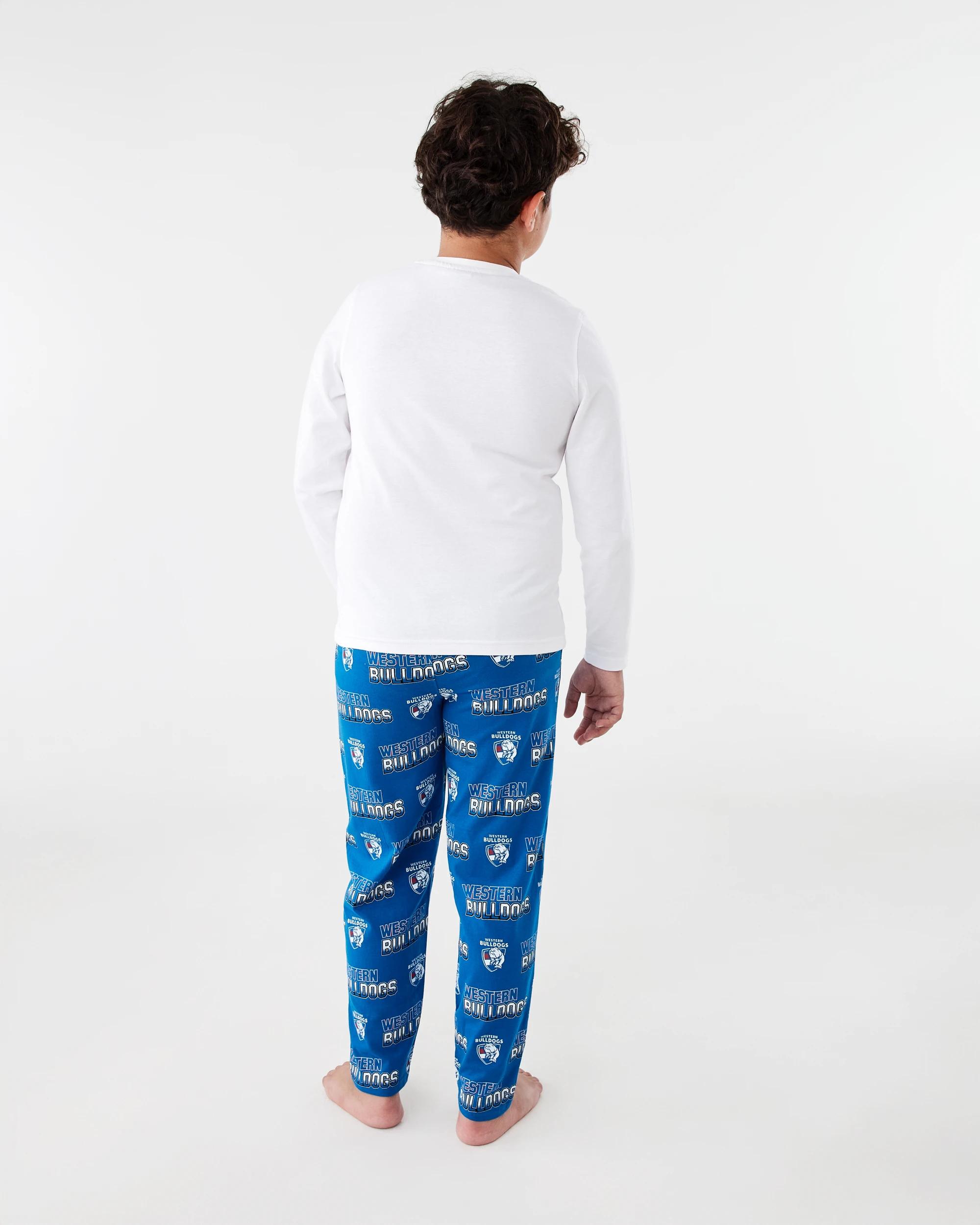 2 Official AFL Kids Pyjama Set Bulldogs, 2 of 6
