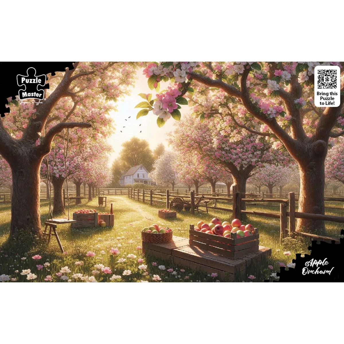 5 Puzzle Master Apple Orchard AR Edition 1000 Piece Jigsaw Puzzle, 5 of 6