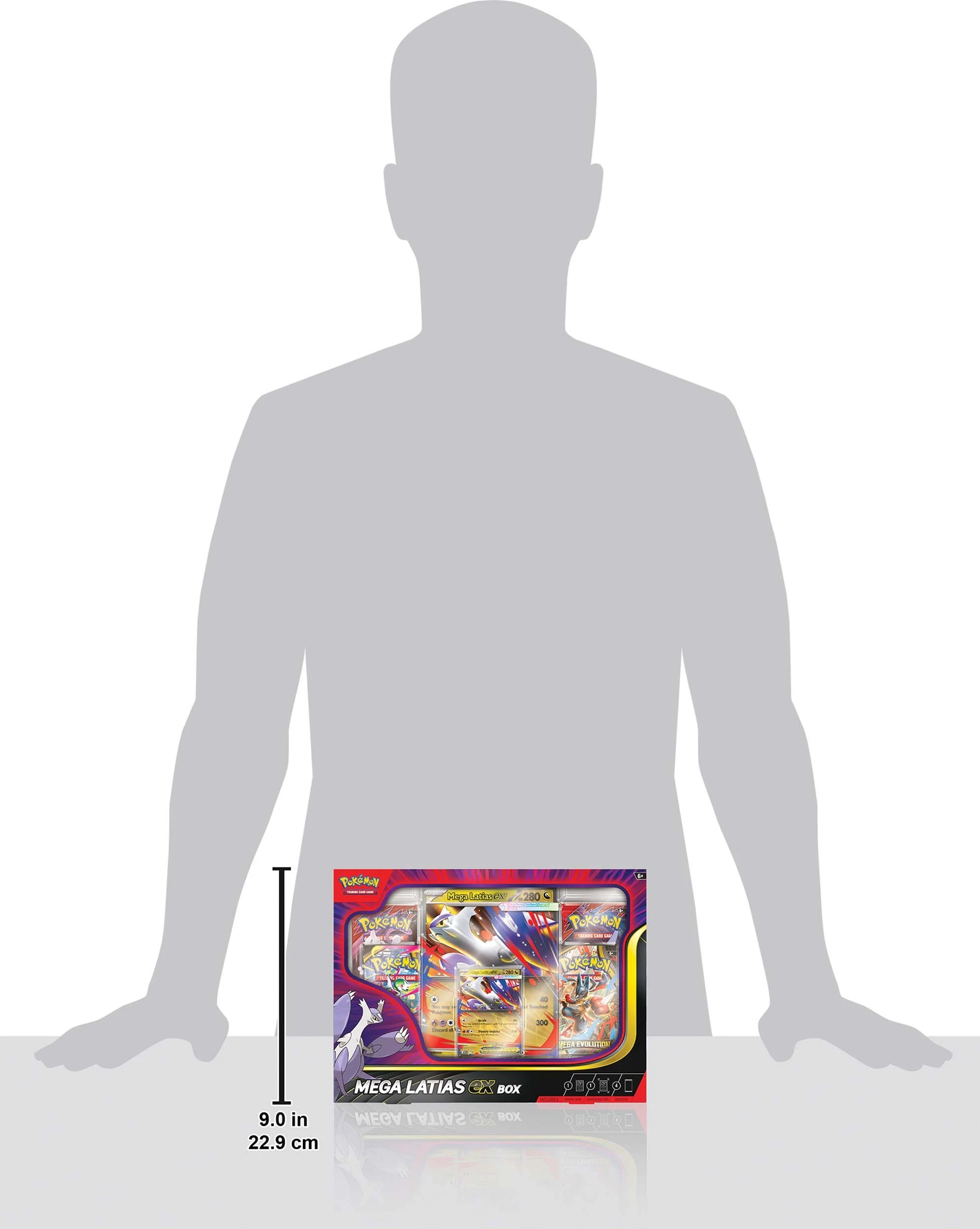 4 Pokemon Trading Card Game: Mega Latias ex Box, 4 of 4