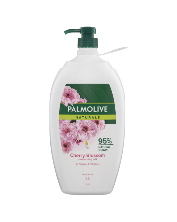 Palmolive Naturals Body Wash 2L - Cherry Blossom Extract and Moisturising Milk