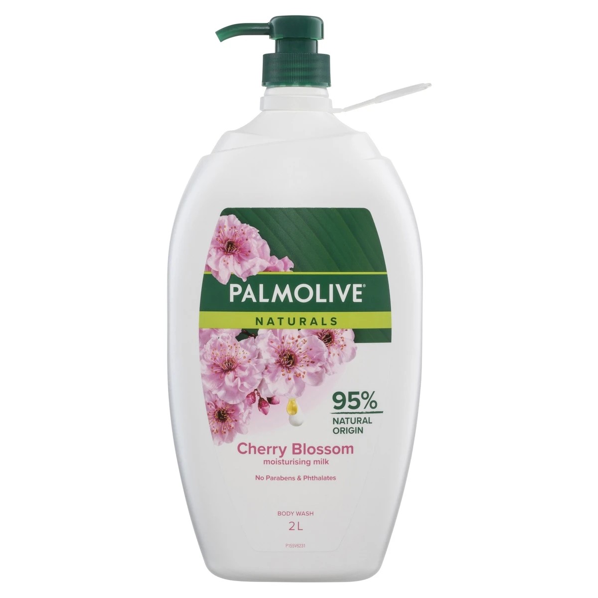 1 Palmolive Naturals Body Wash 2L - Cherry Blossom Extract and Moisturising Milk, 1 of 9