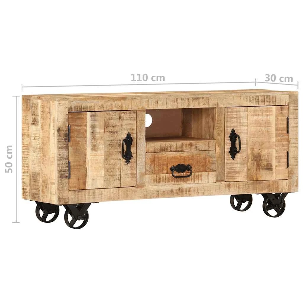 7 Vidaxl Tv Stand Wooden Tv Stand - Brown, 7 of 10
