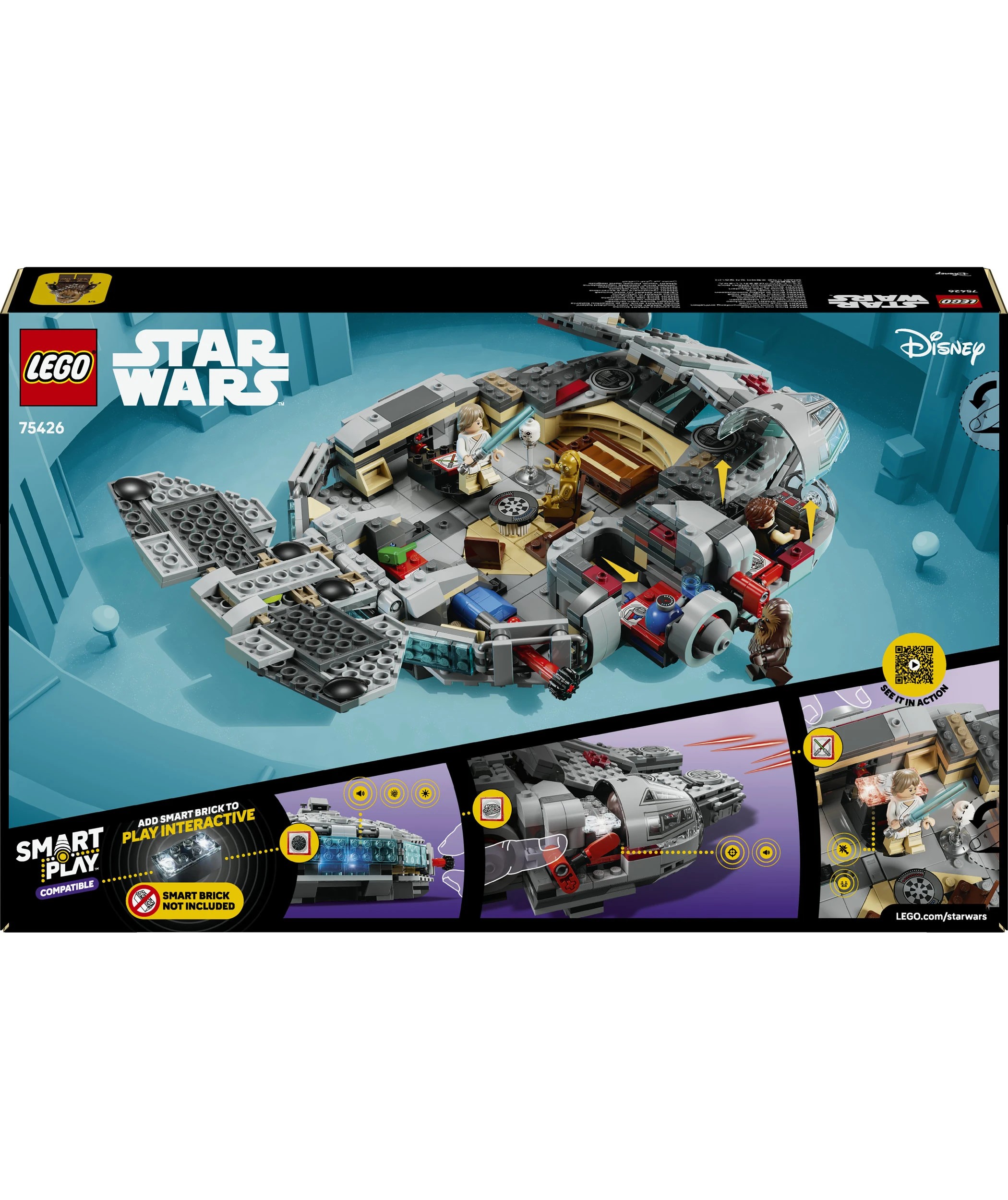 11 LEGO Star Wars SMART Play: Millennium Falcon 75426, 11 of 11