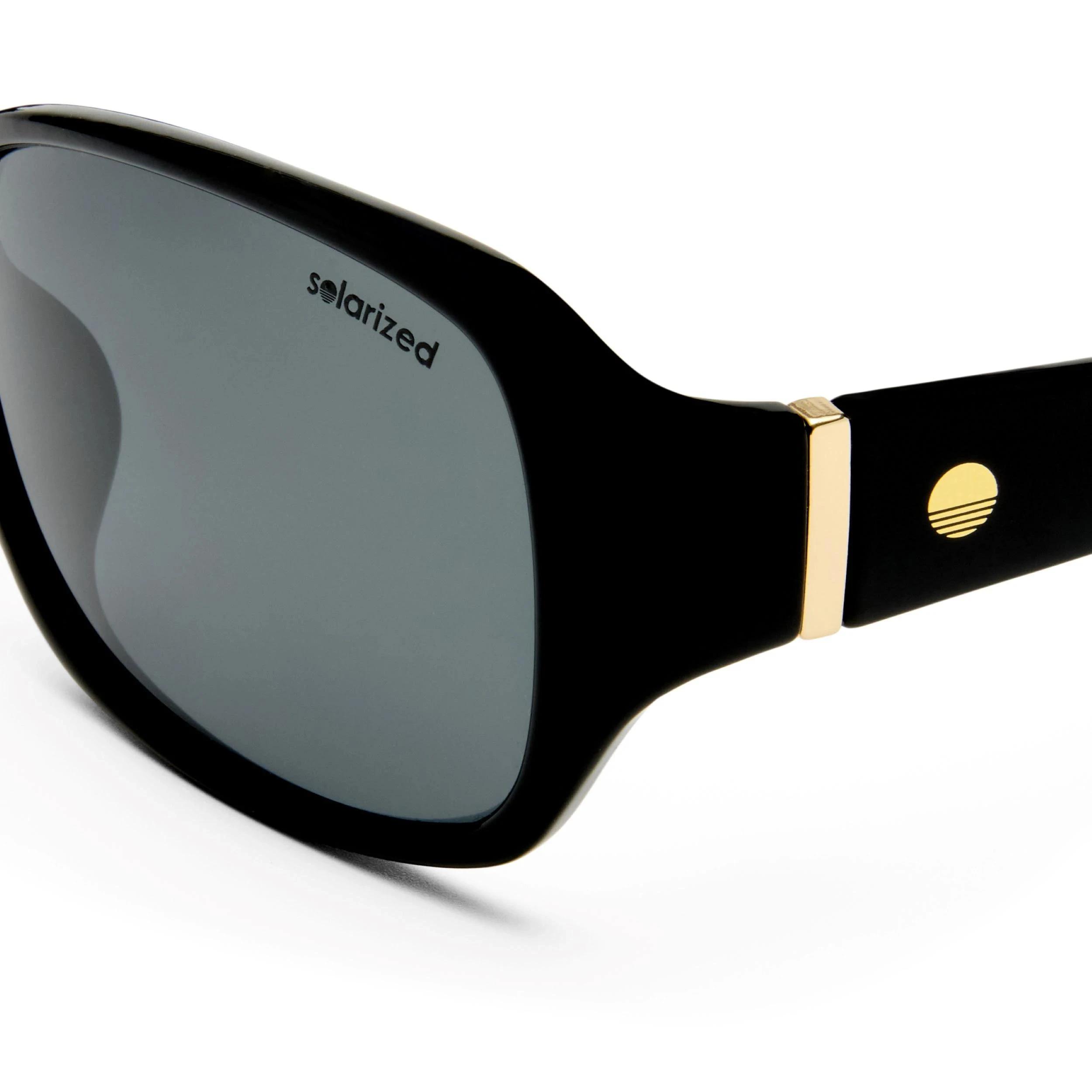 3 SOLARIZED® Glam Wrap Sunglasses BLACK, 3 of 5