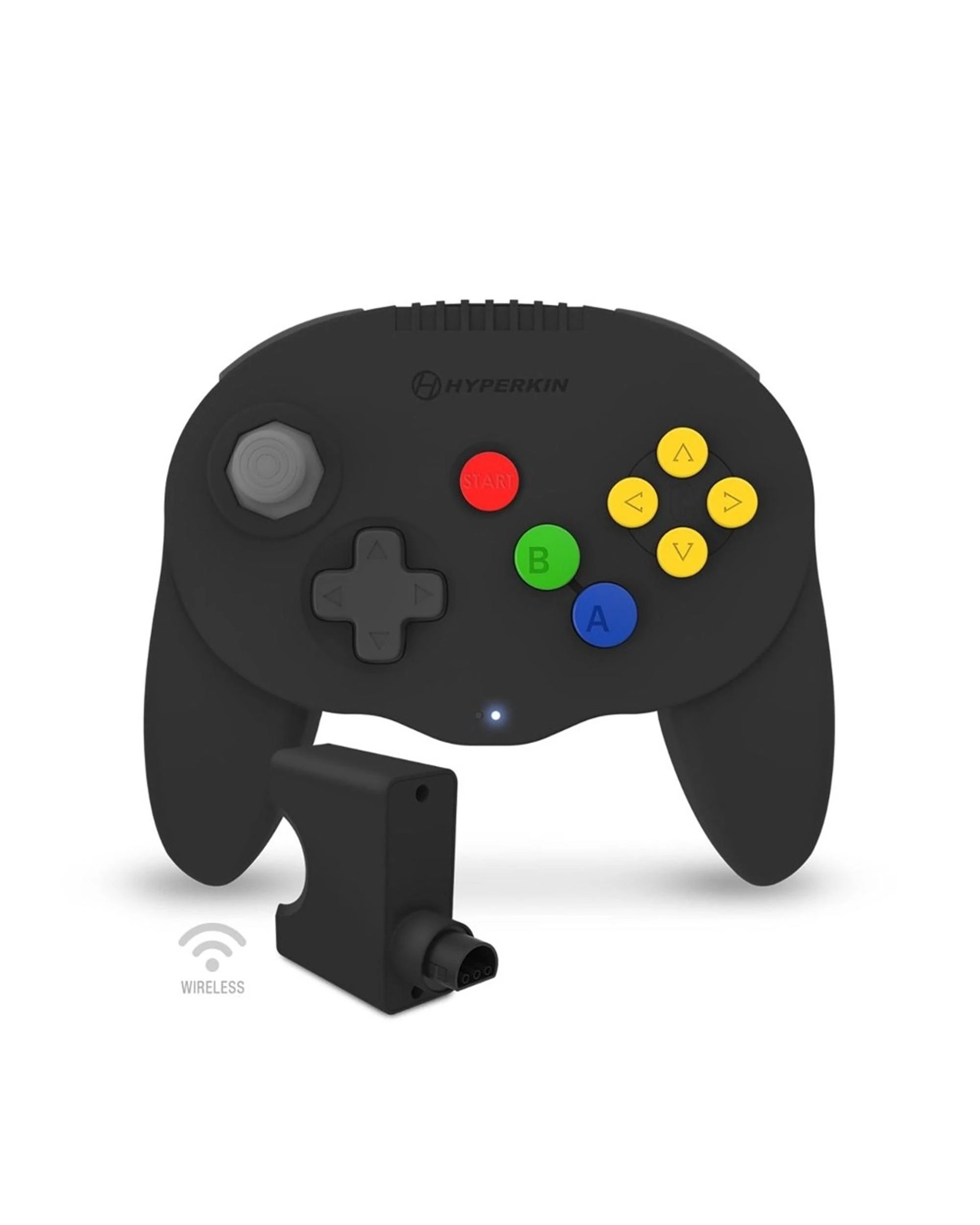 2 Hyperkin Admiral Premium BT Controller for N64 - Black, 2 of 4