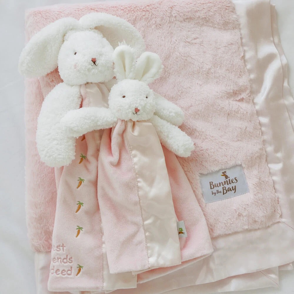 8 Bunnies by the Bay - Buddy Blanket Blossom Bunny 40cm - Birth+ - Pink, 8 of 10