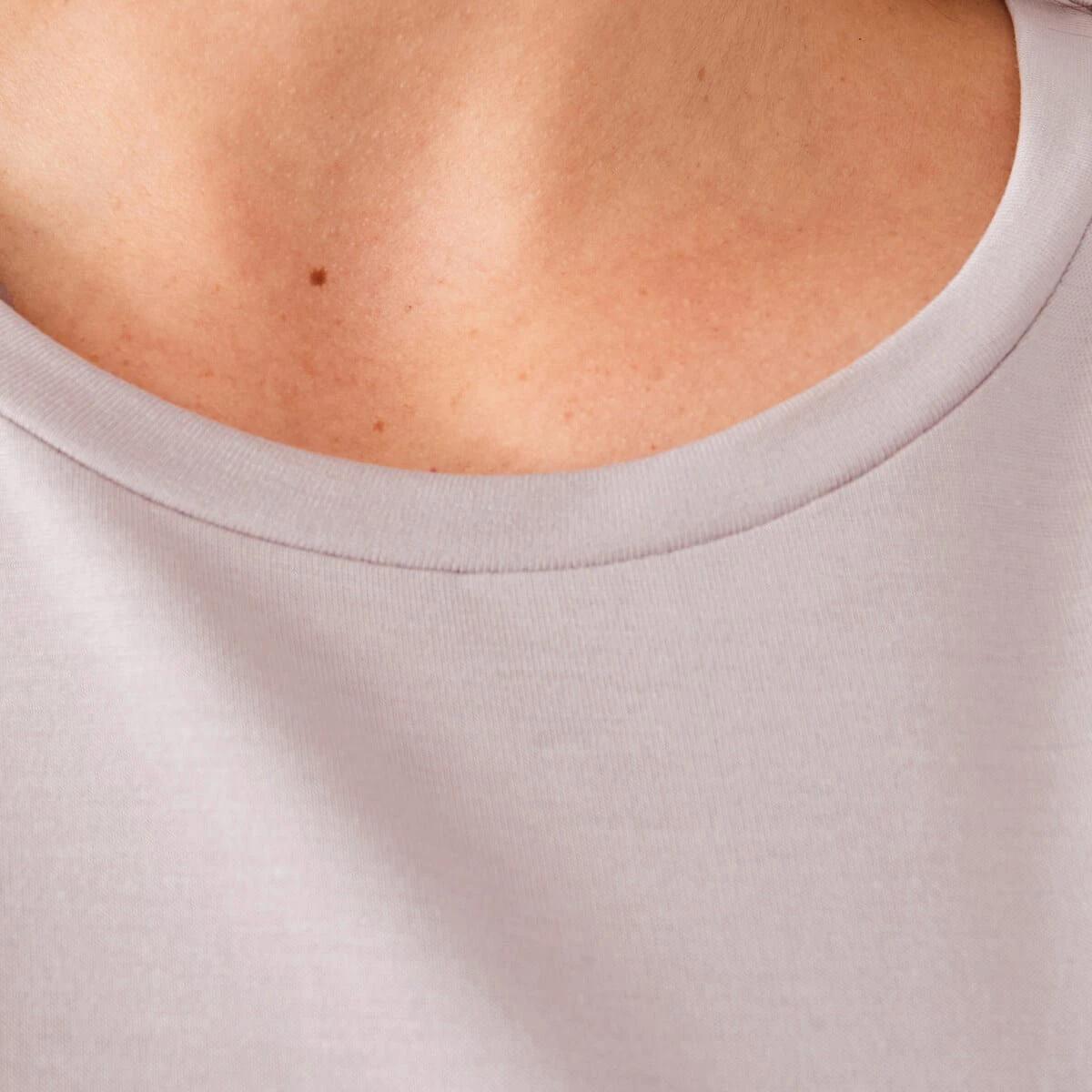 5 Short Sleeve Drape T-shirt Storm Pnk, 5 of 6