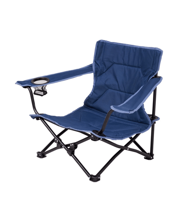 Low Camp Chair with Arms