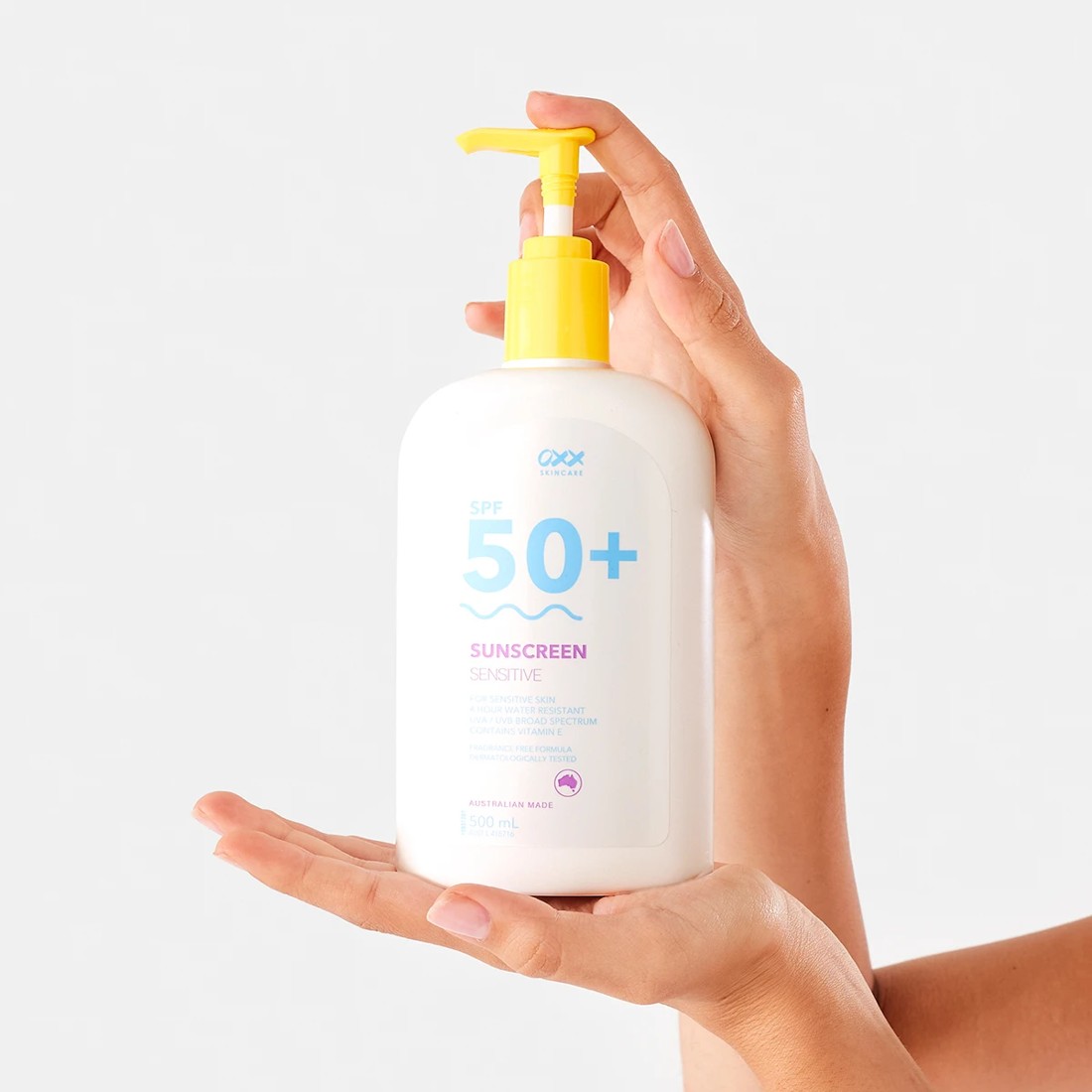 5 OXX Skincare SPF50+ Sensitive Sunscreen 500ml - Vitamin E, 5 of 10