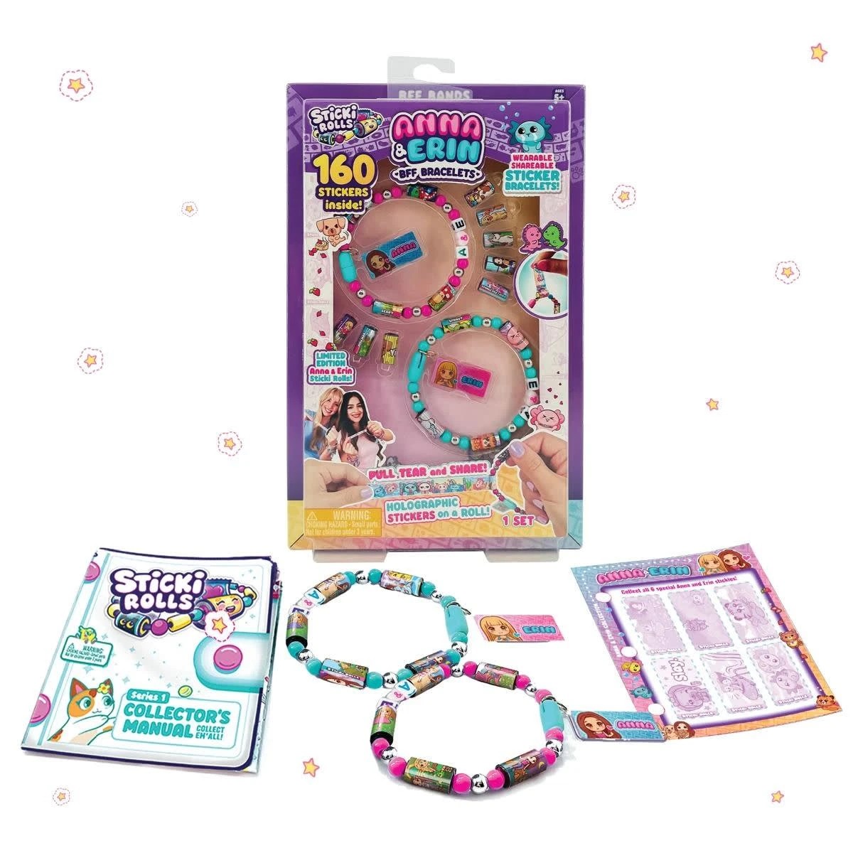 2 Sticki Rolls: Anna & Erin BFF Bracelets Kit, 2 of 6