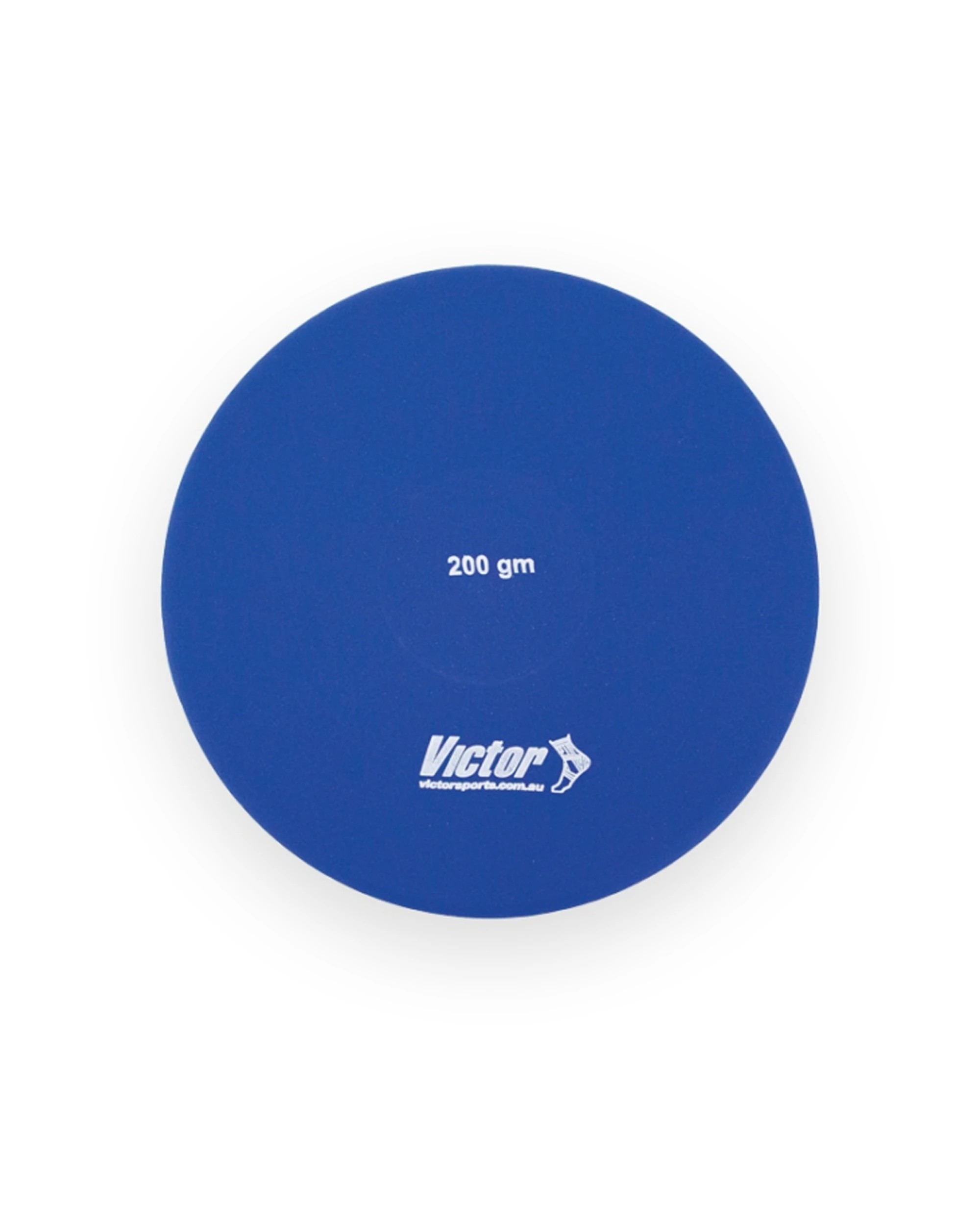 1 Victor Sports Indoor Discus Durable Training Youth Athletics 200g - Blue, 1 of 1