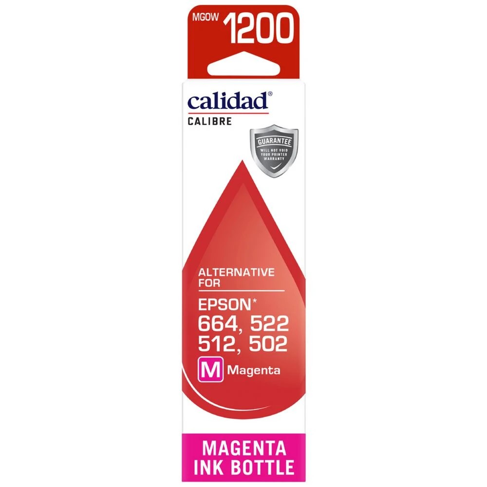 1 Calidad Ink Bottle Epson 502/512/522/664 Magenta, 1 of 7