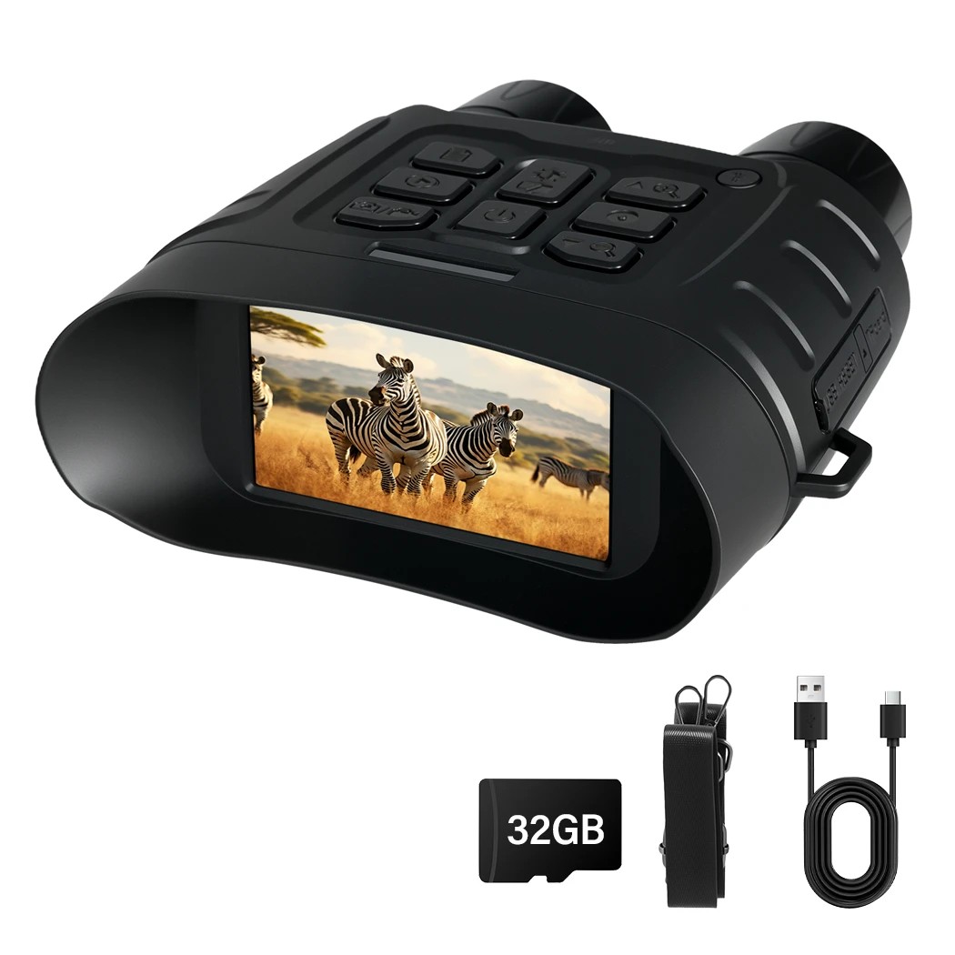 1 Spector 4K Infrared Night Vision Goggles with 32GB TF Card, 1 of 3