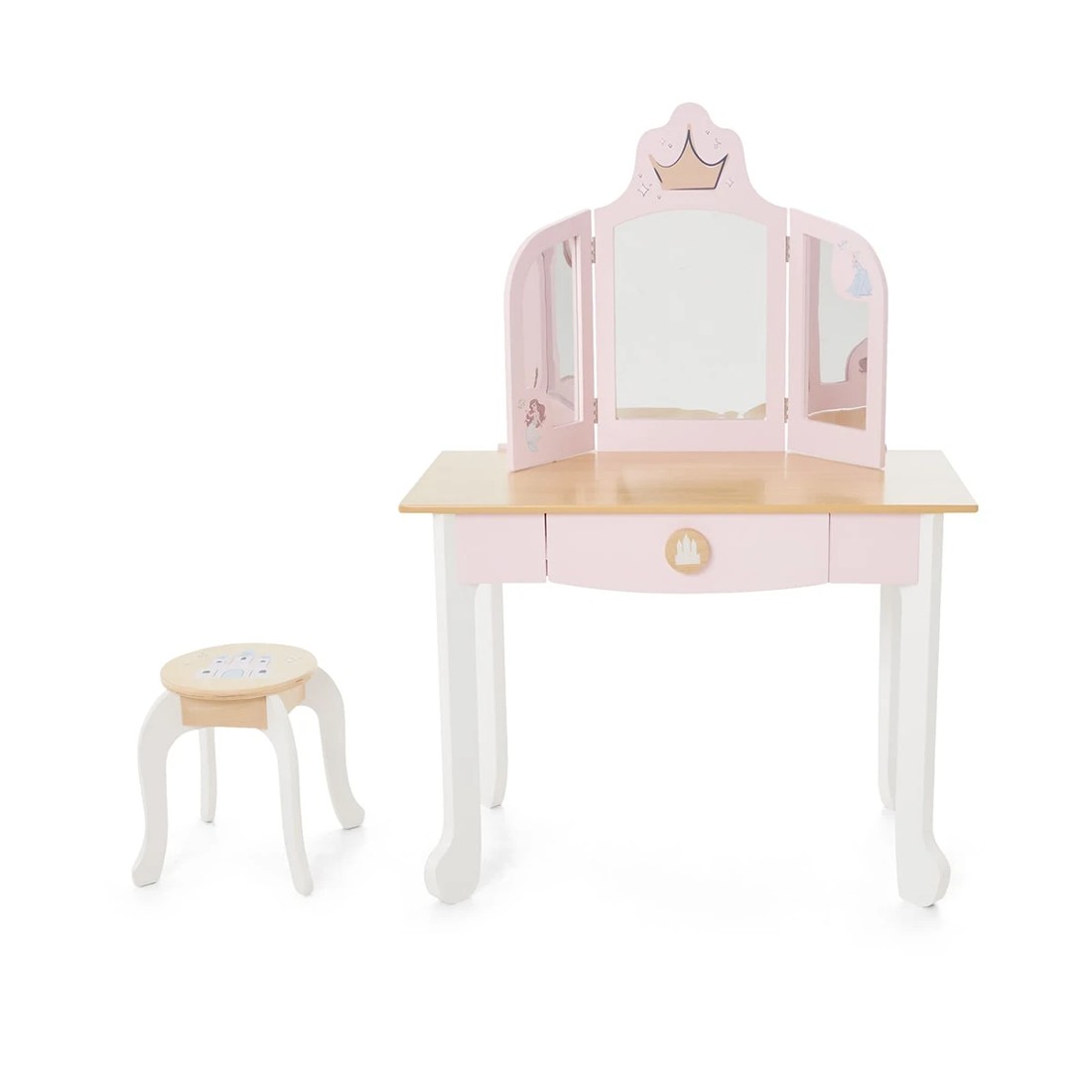 3 Disney Princess Wooden Princess Vanity, 3 of 10
