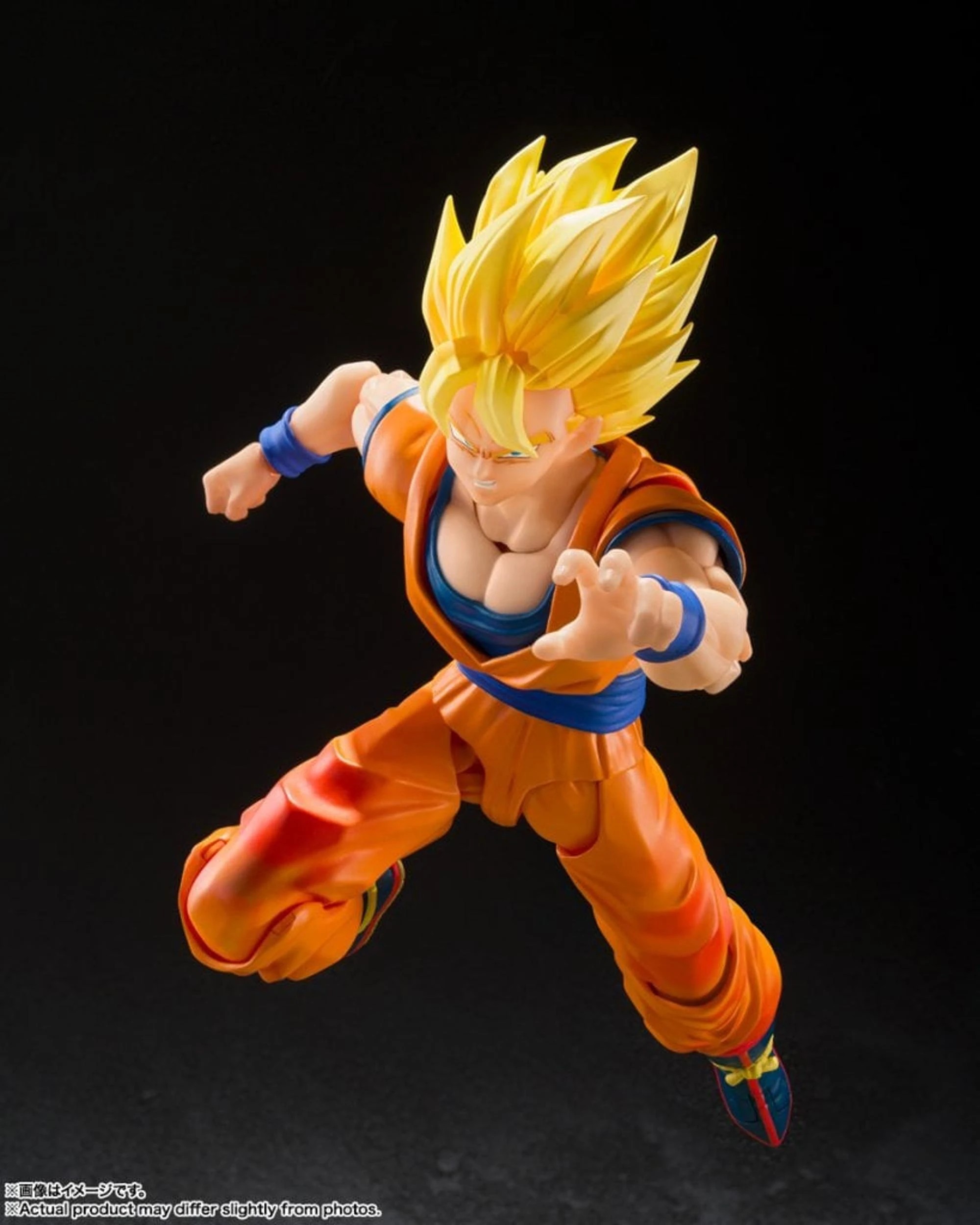 4 Tamashii Nations S.H.Figurarts Dragon Ball Z Super Saiyan Son Goku Figure, 4 of 8