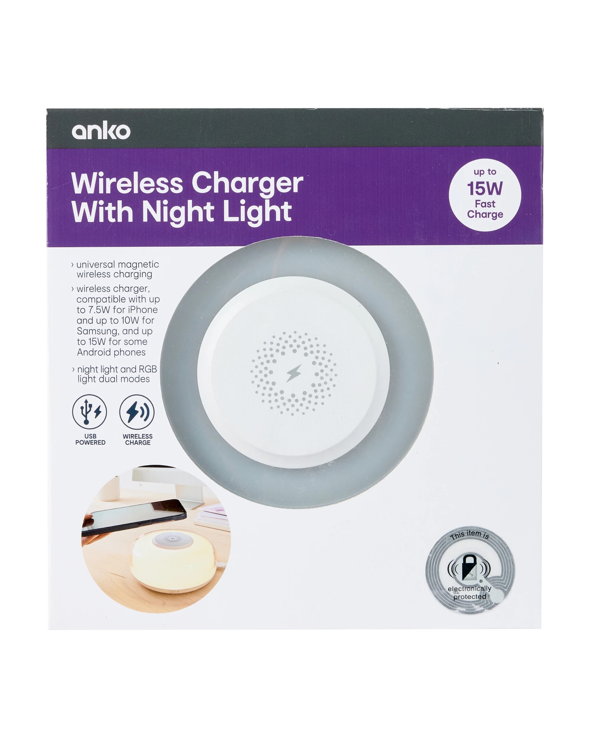 10 Wireless Charger with Night Light, 10 of 10