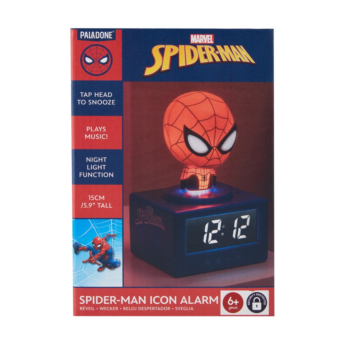 7 Marvel Spider-Man Alarm Clock, 7 of 8