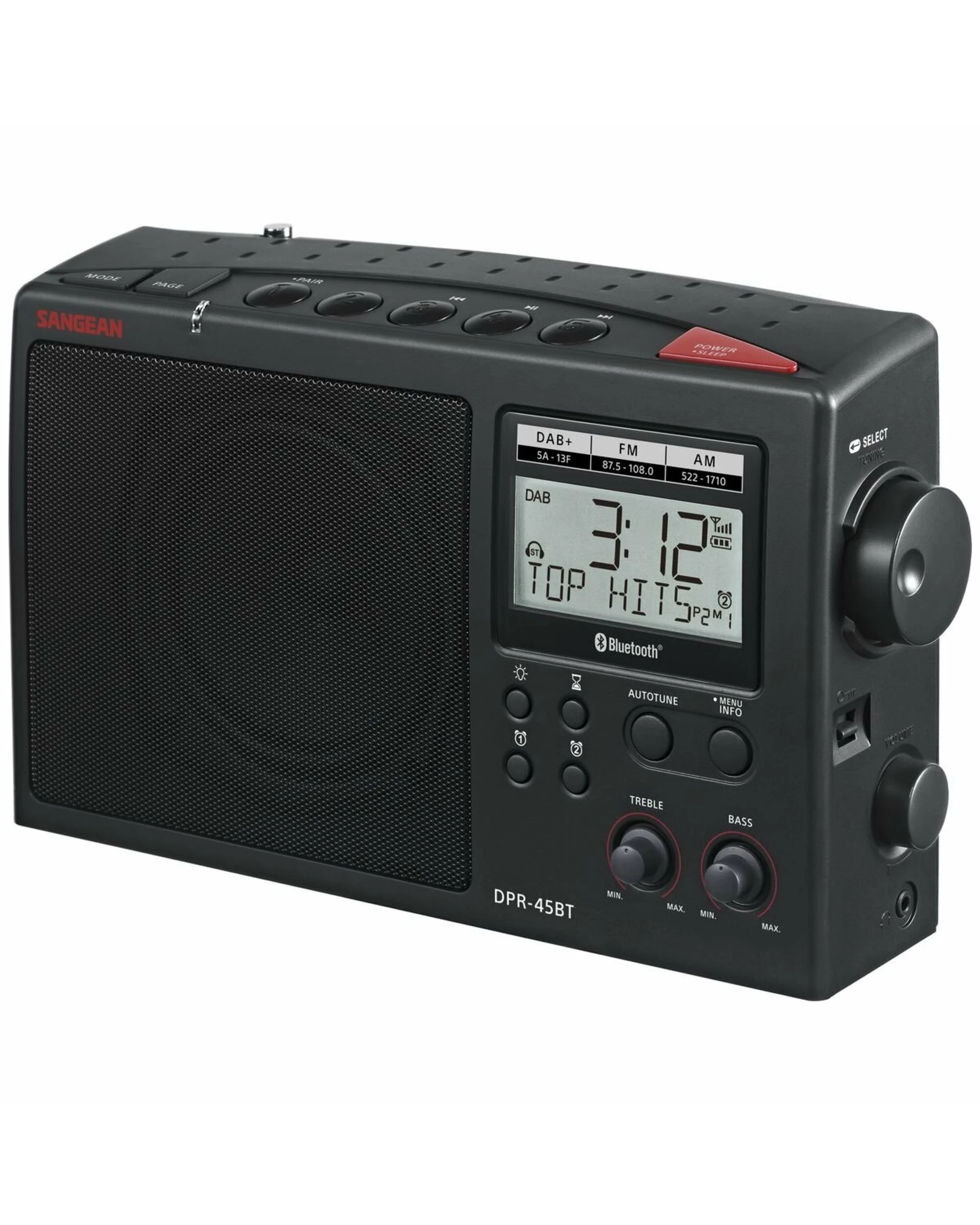 2 Sangean DAB+ AM/FM-RDS Bluetooth Digital Radio, 2 of 5