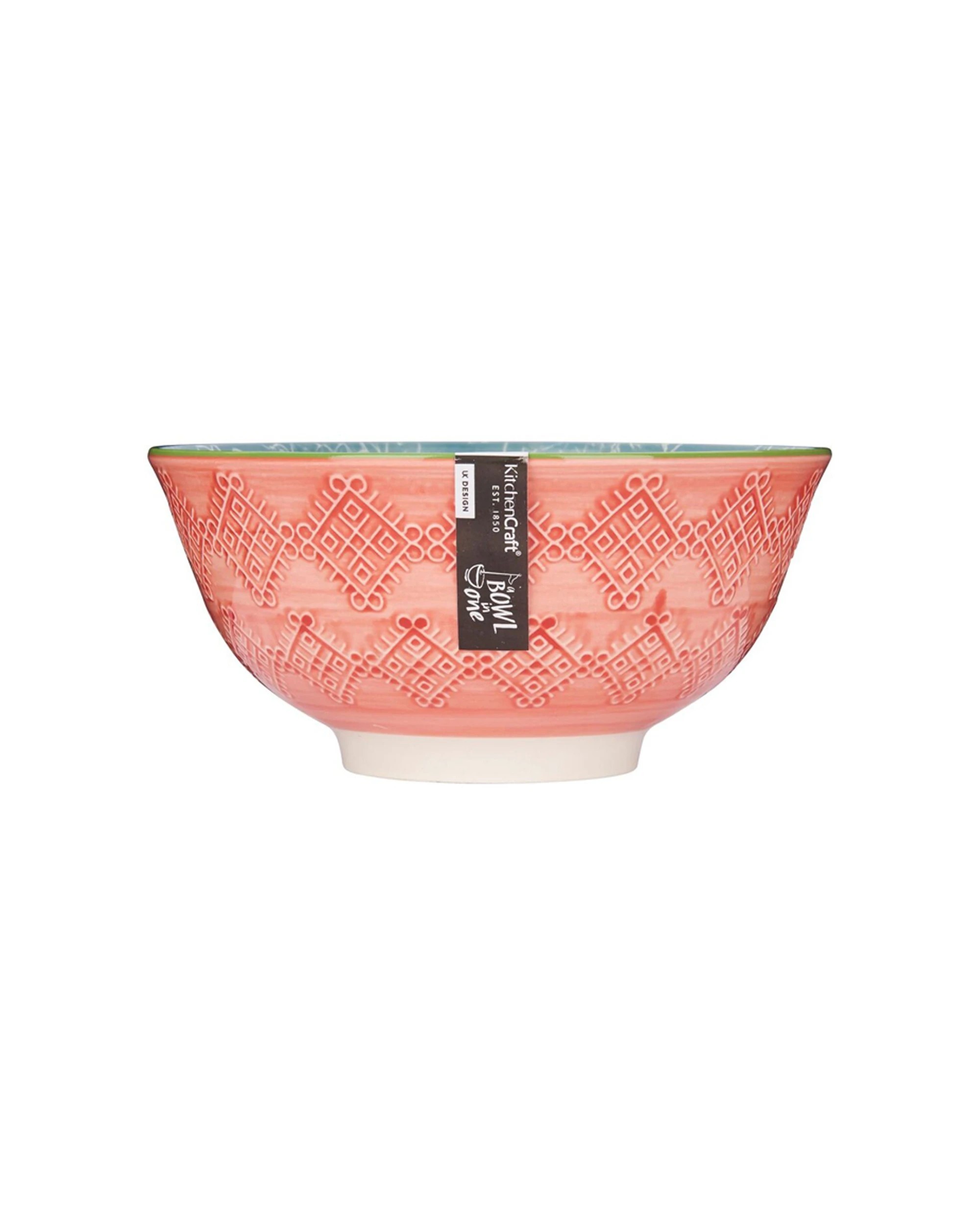 4 Mikasa 4pc Does It All Kitchen Glazed Bowl 15.7cm Durable Microwave Dishwasher Safe - Multi, 4 of 8