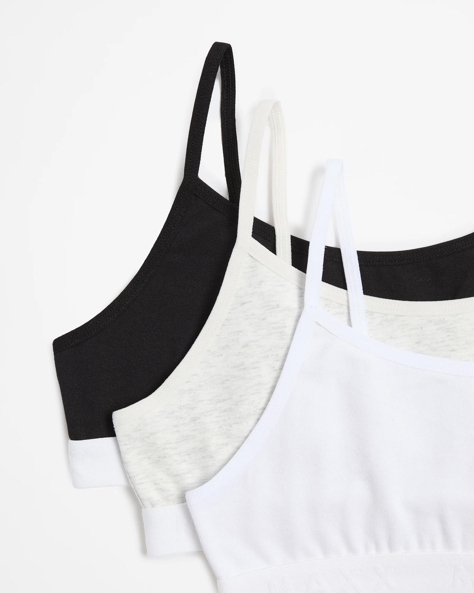 2 Maxx Crops 3 Pack BLACK / GREY / WHITE, 2 of 2