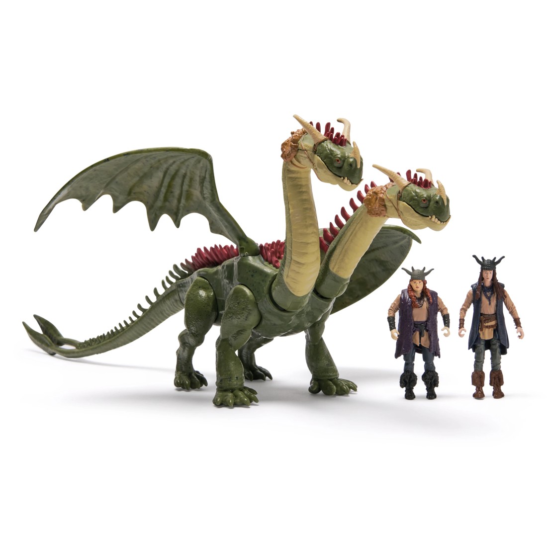 2 How To Train Your Dragon Hideous Zippleback and Ruffnut & Tuffnut Action Figure Set, 2 of 7