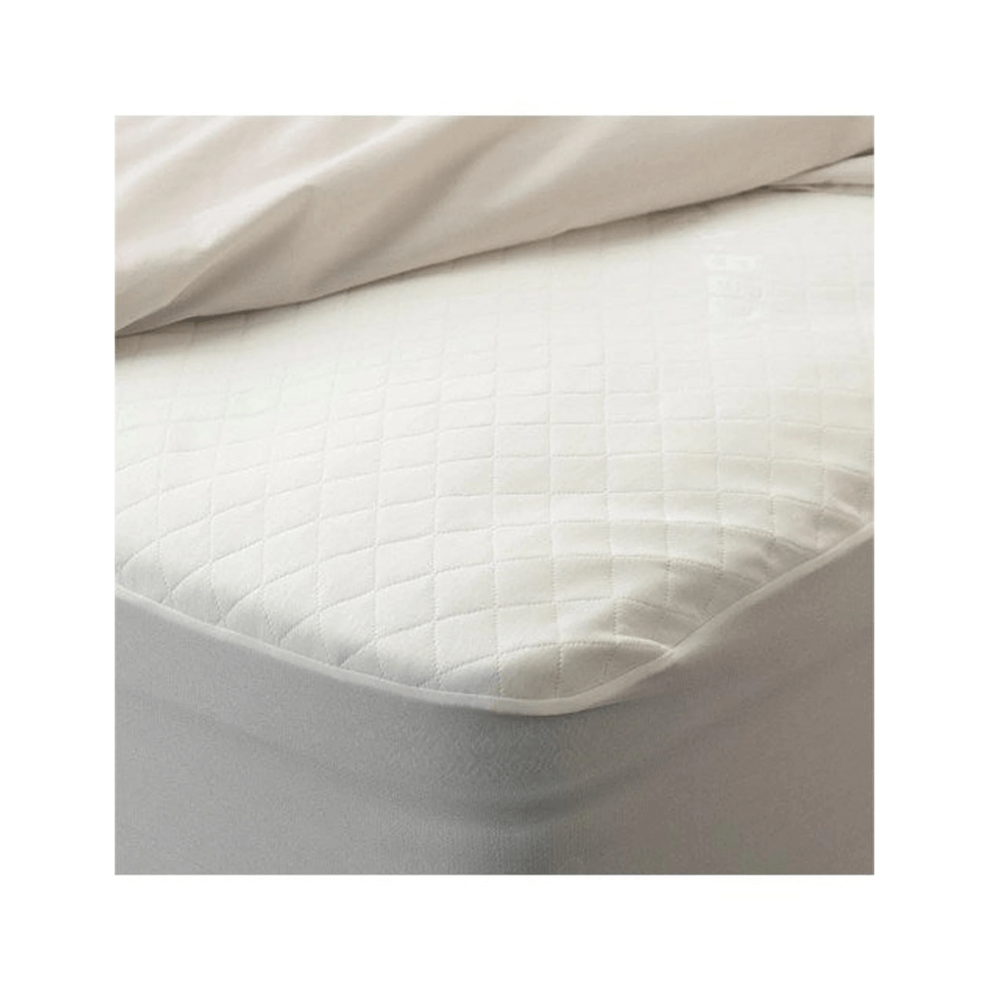 3 Protect A Bed Shield Opulence Cotton Jacquard Fitted Waterproof Sleep Protectors - Standard Pillow Protector - White, 3 of 5