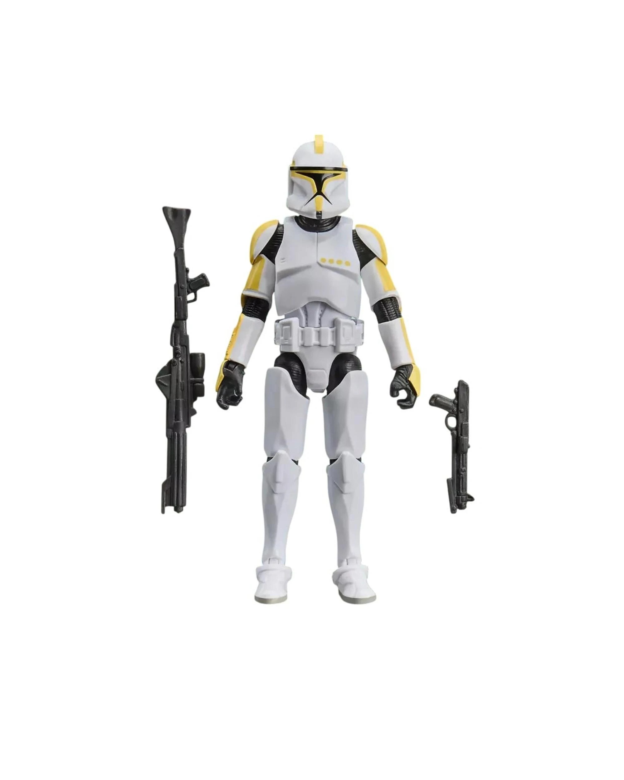 6 Star Wars The Vintage Collection Attack of the Clones Clone Trooper Commander Action Figure, 6 of 6