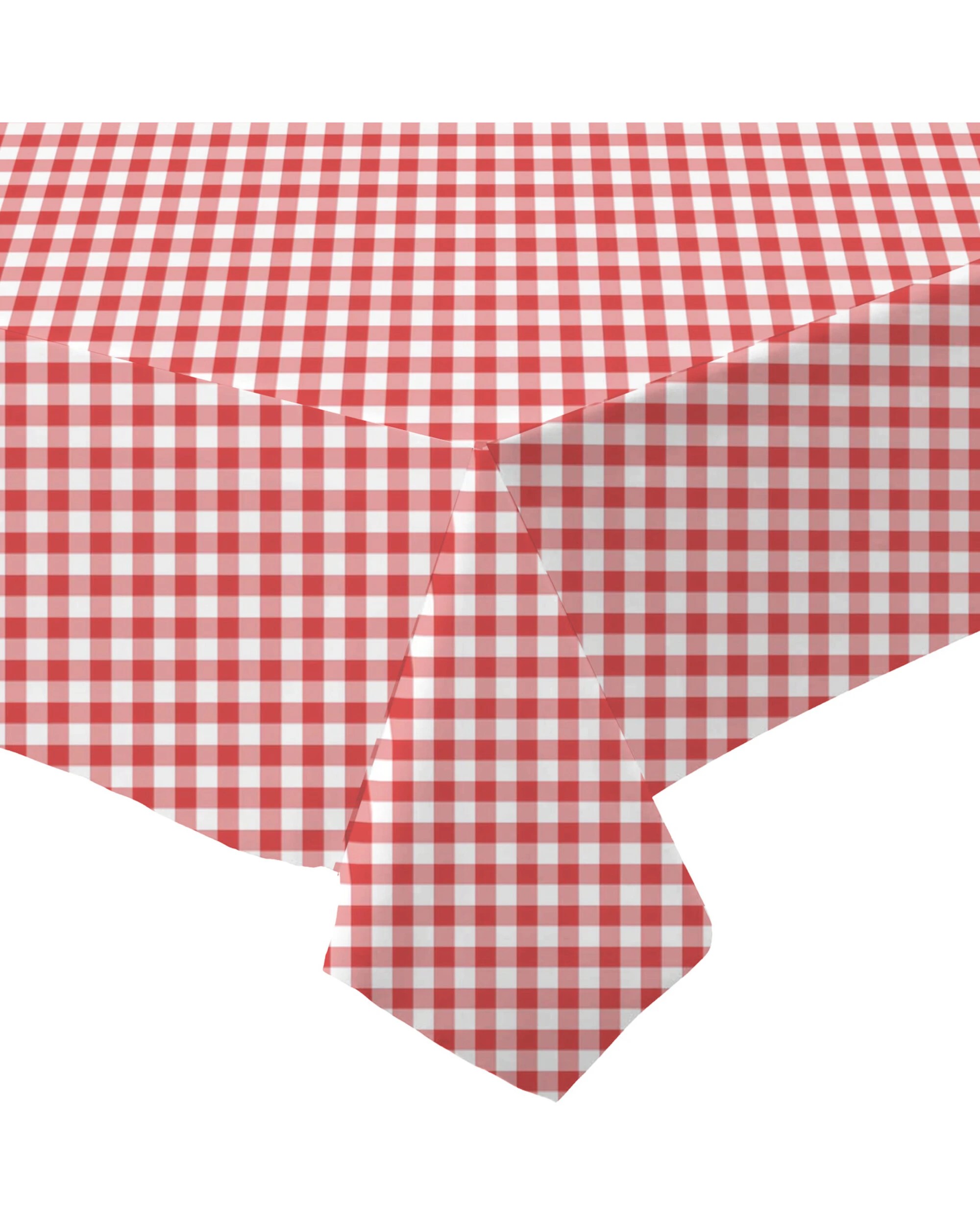 1 Artwrap Red and White Gingham Paper TableclothRed     
. - Red, 1 of 3