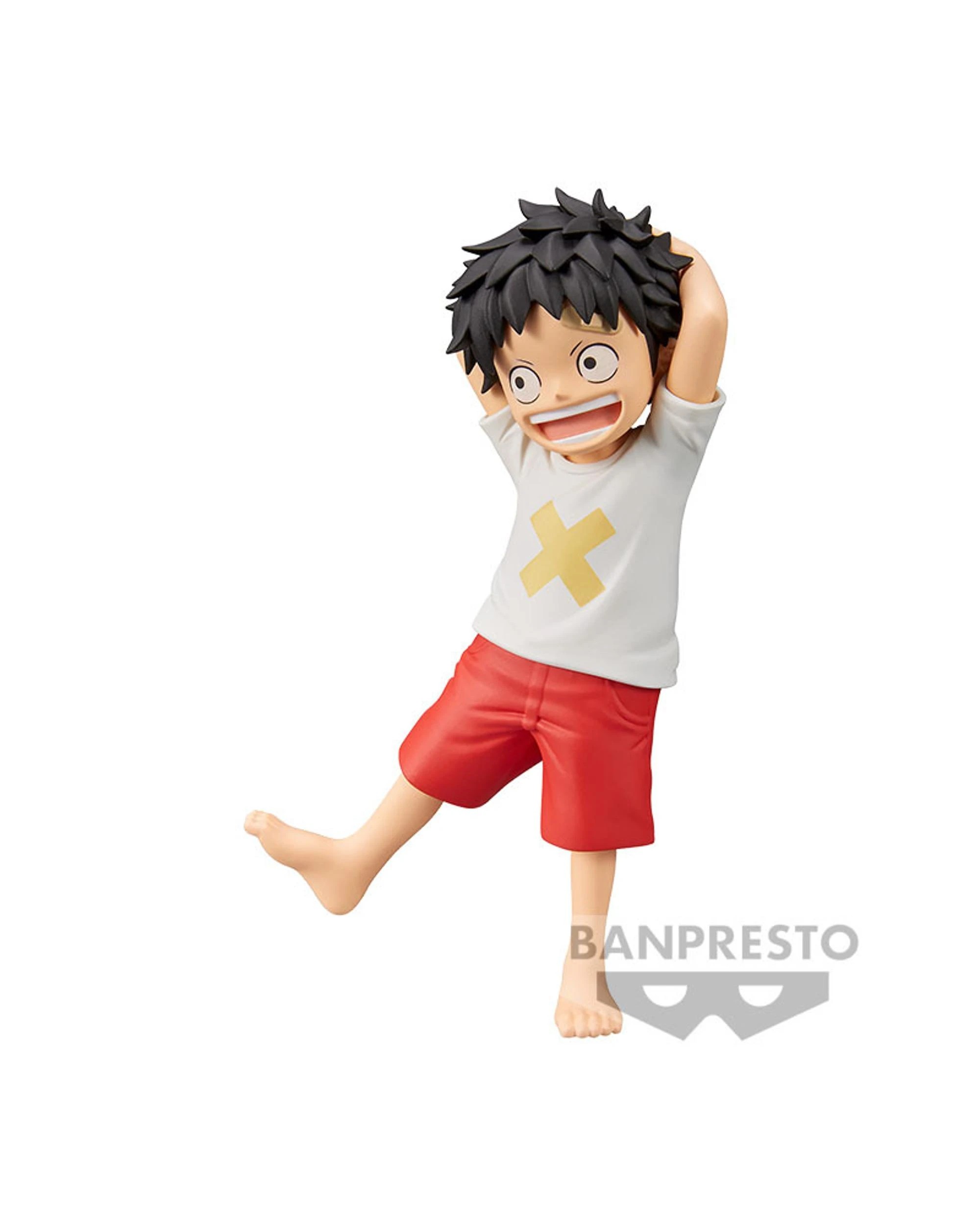 2 Banpresto DXF One Piece The Grandline Series Monkey D Luffy Child Figure, 2 of 5