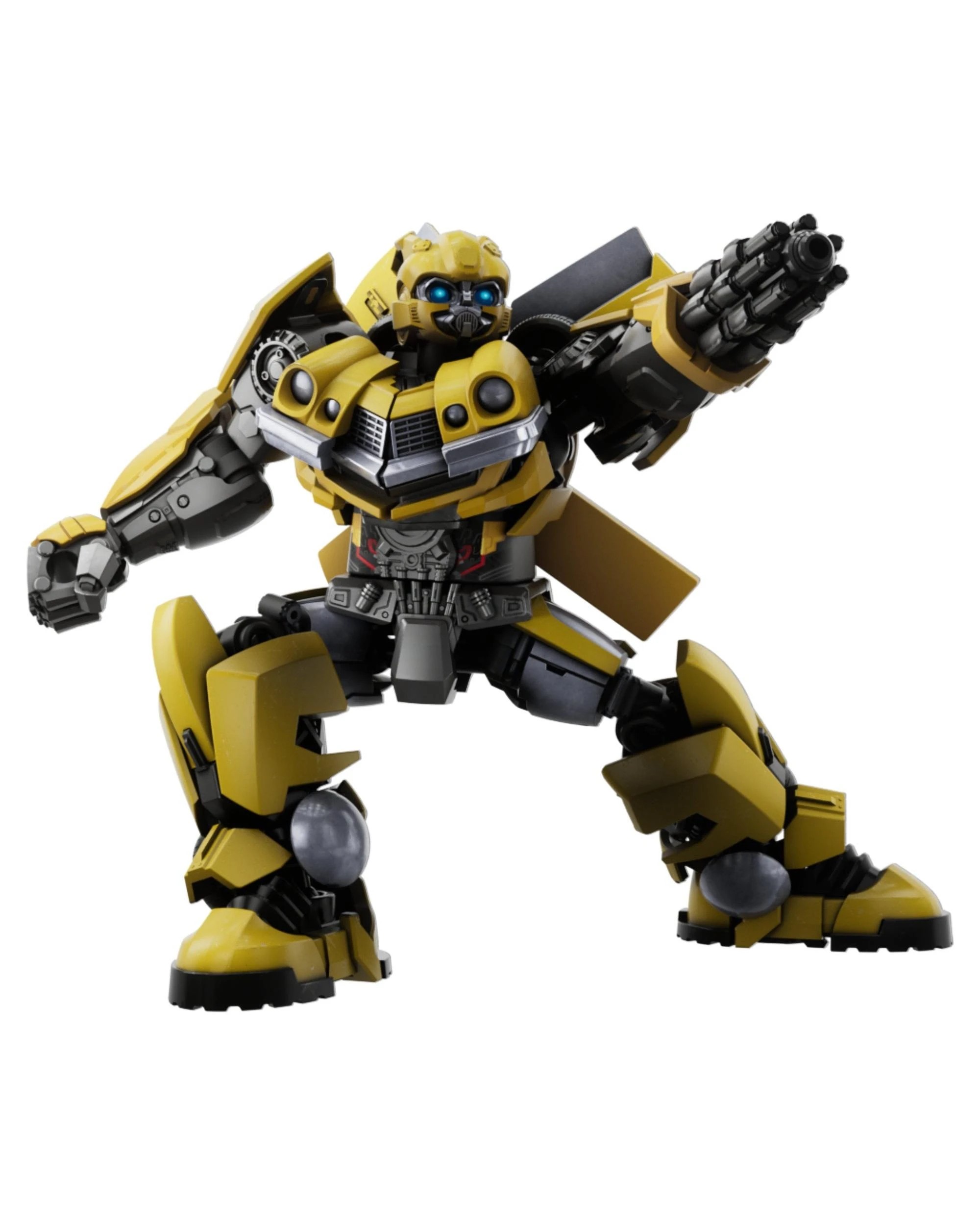4 Blokees Transformers Classic Class 02 Bumblebee Model Kit, 4 of 9