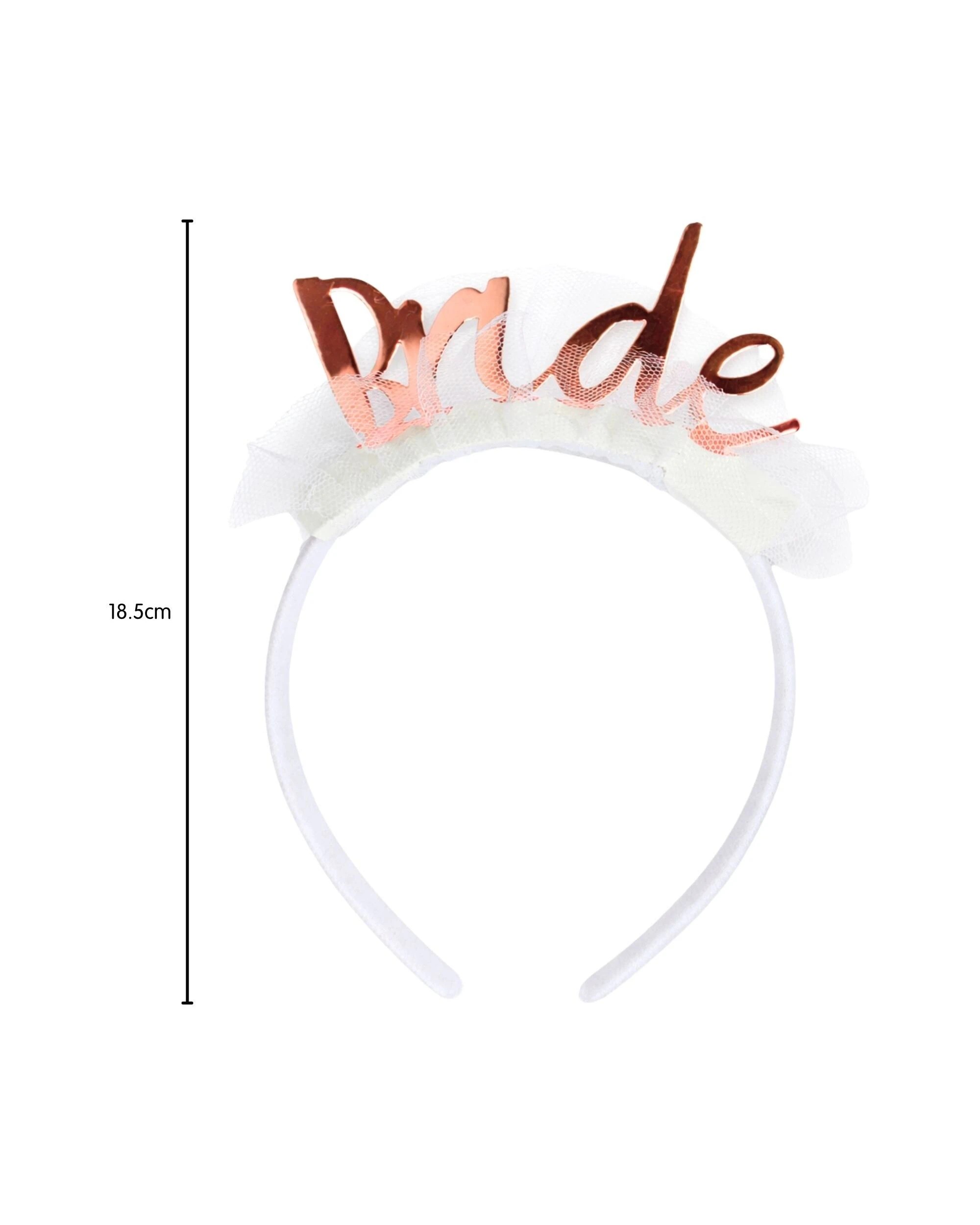2 Party Maker & Rose Bride Headband - Gold, 2 of 2