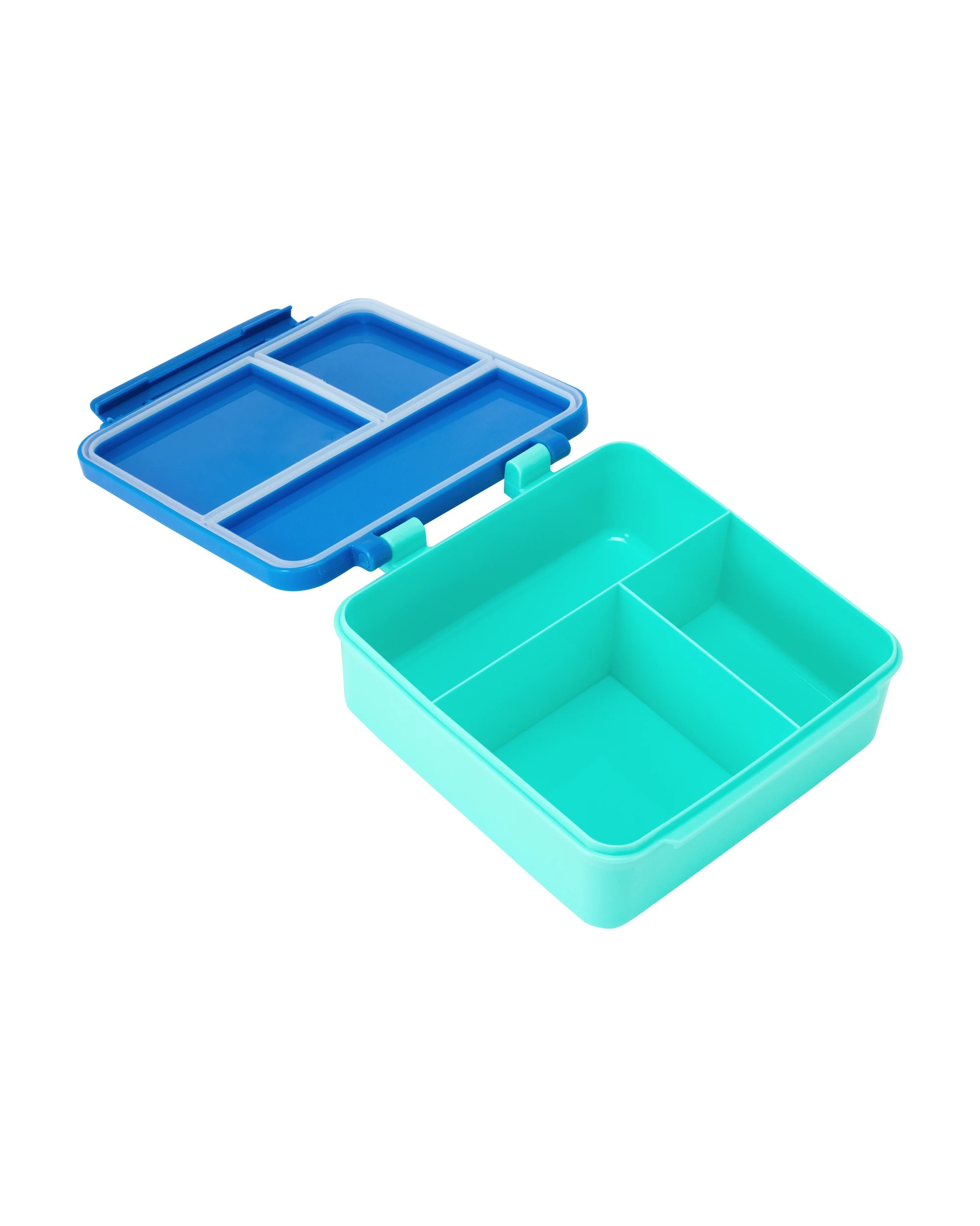 3 Square Bento Box - Blue, 3 of 4