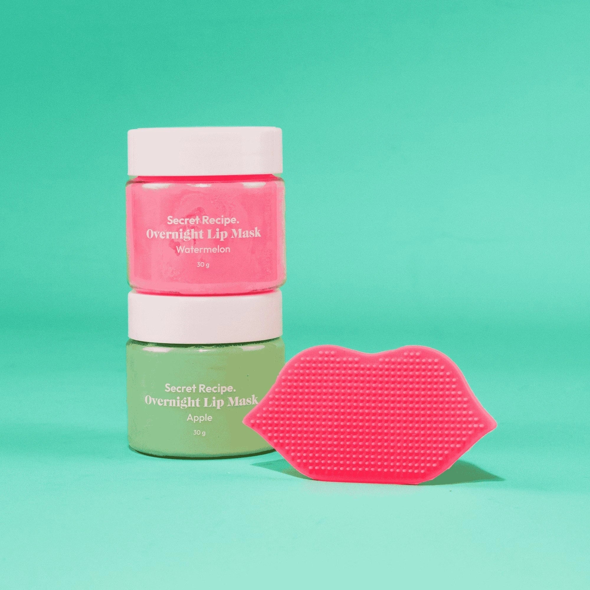 2 DB Designer Brands Overnight Lip Mask Duo (Watermelon & Apple), 2 of 2