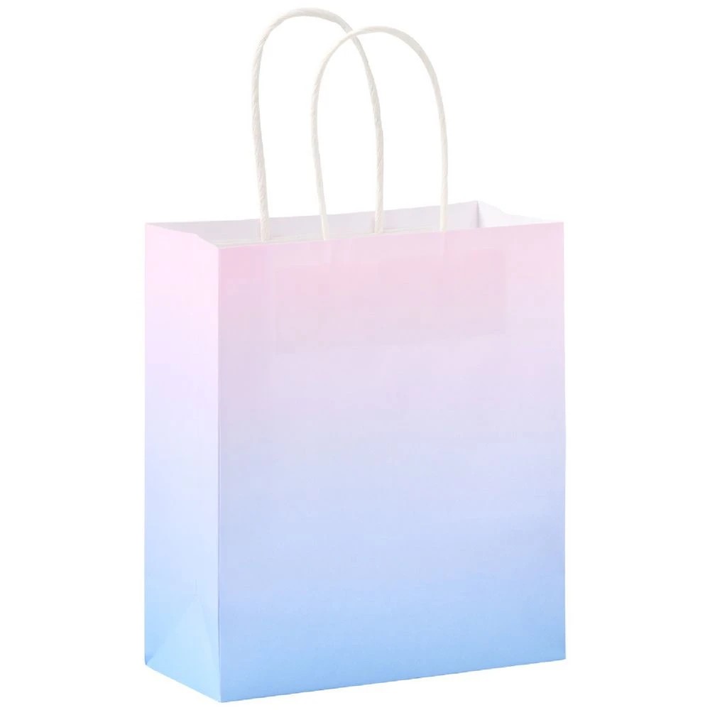 1 J. Burrows Kraft Bags Small Ombre 25 Pack, 1 of 2