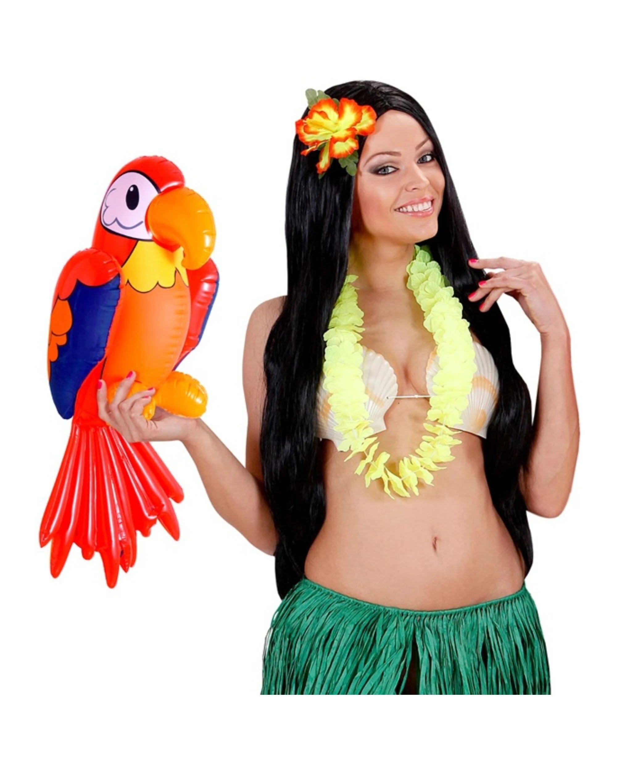 3 Widmann Inflatable Parrot 60cm - Multi, 3 of 4