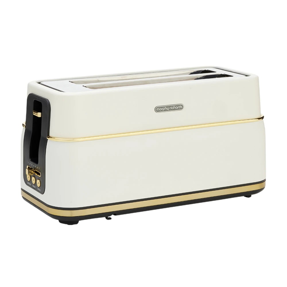 1 Morphy Richards  Signature Soft 4 Slice Toaster - White, 1 of 3