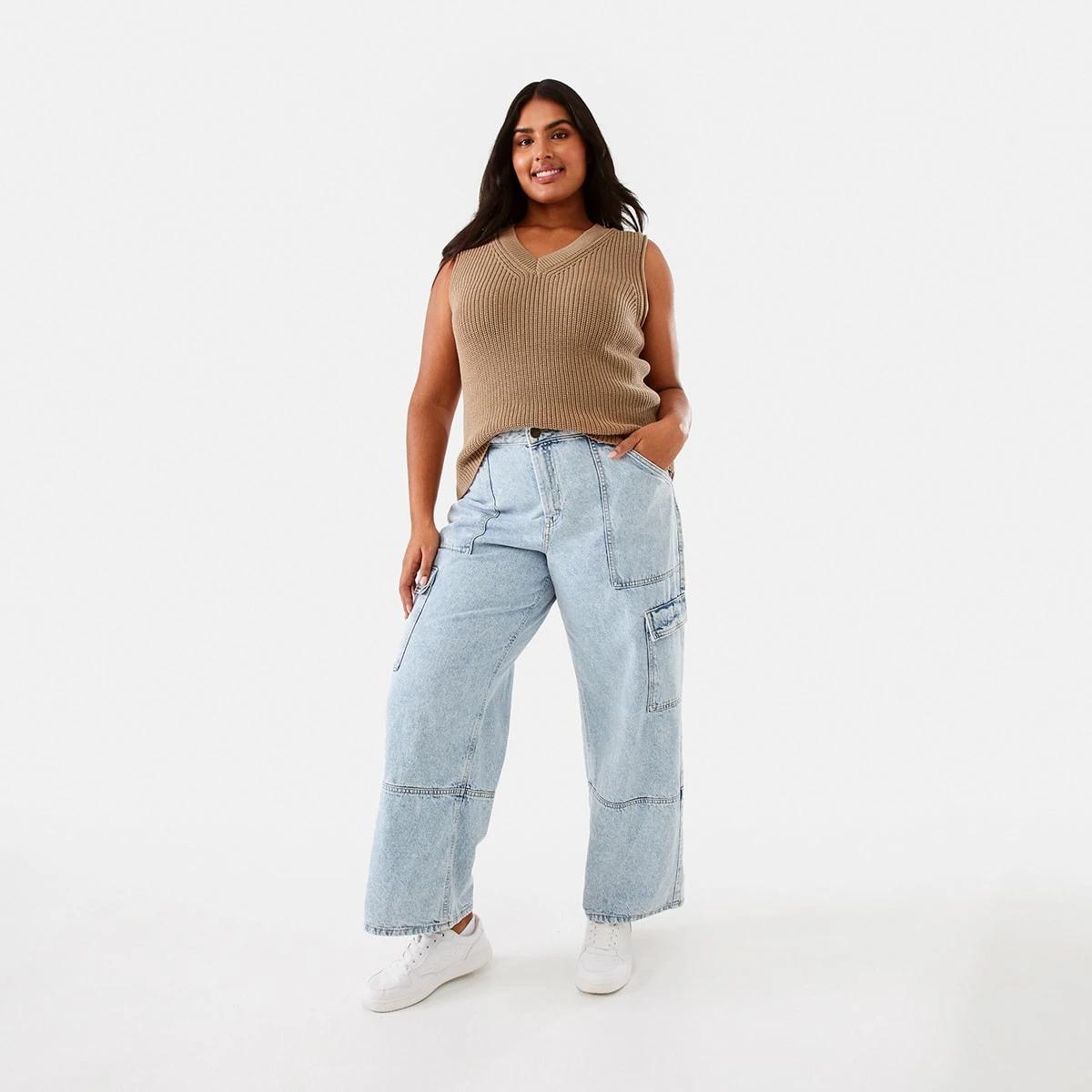 4 Cargo Jeans Light Wash, 4 of 10