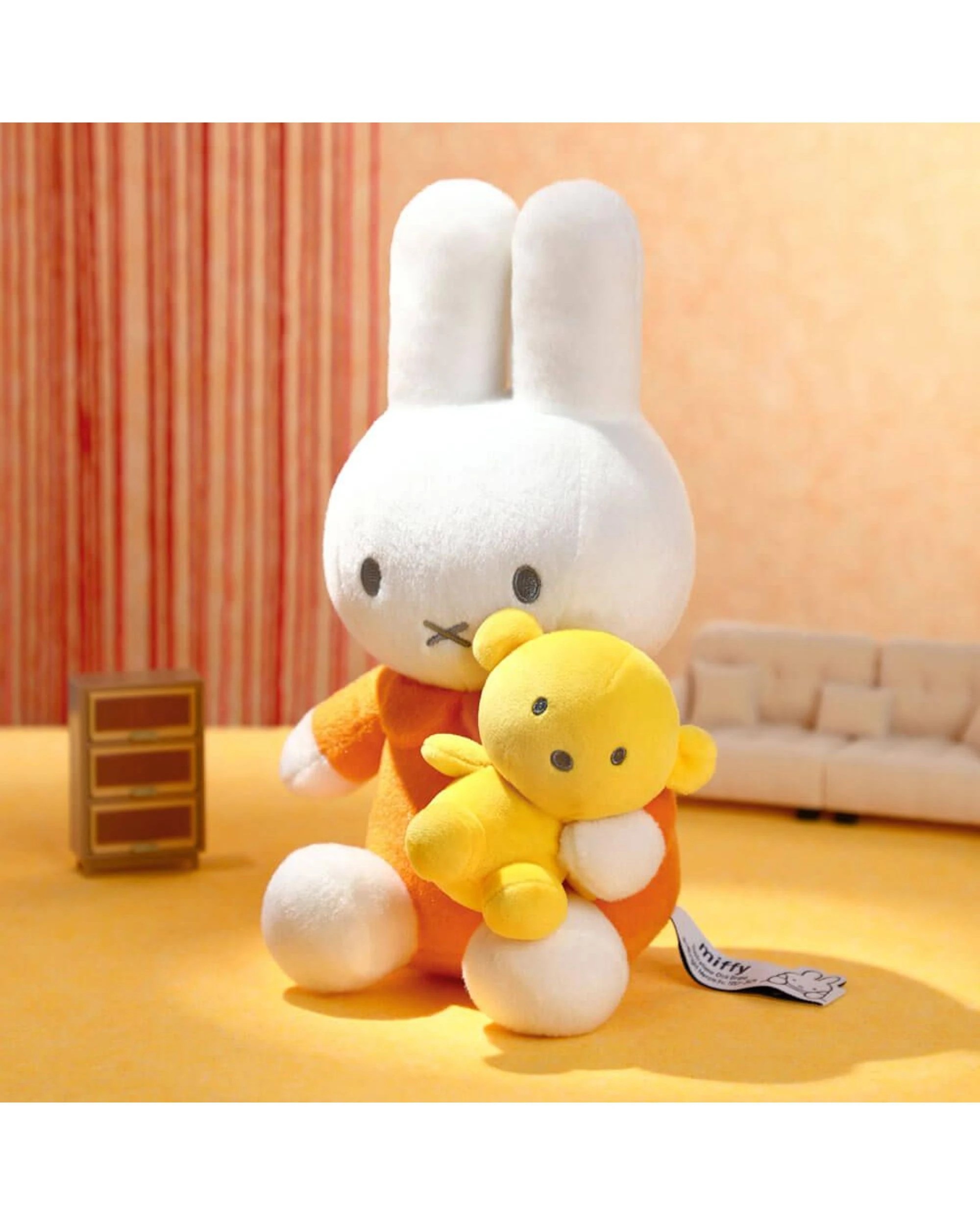 3 Miffy Miffy with Bear Plush, 3 of 5