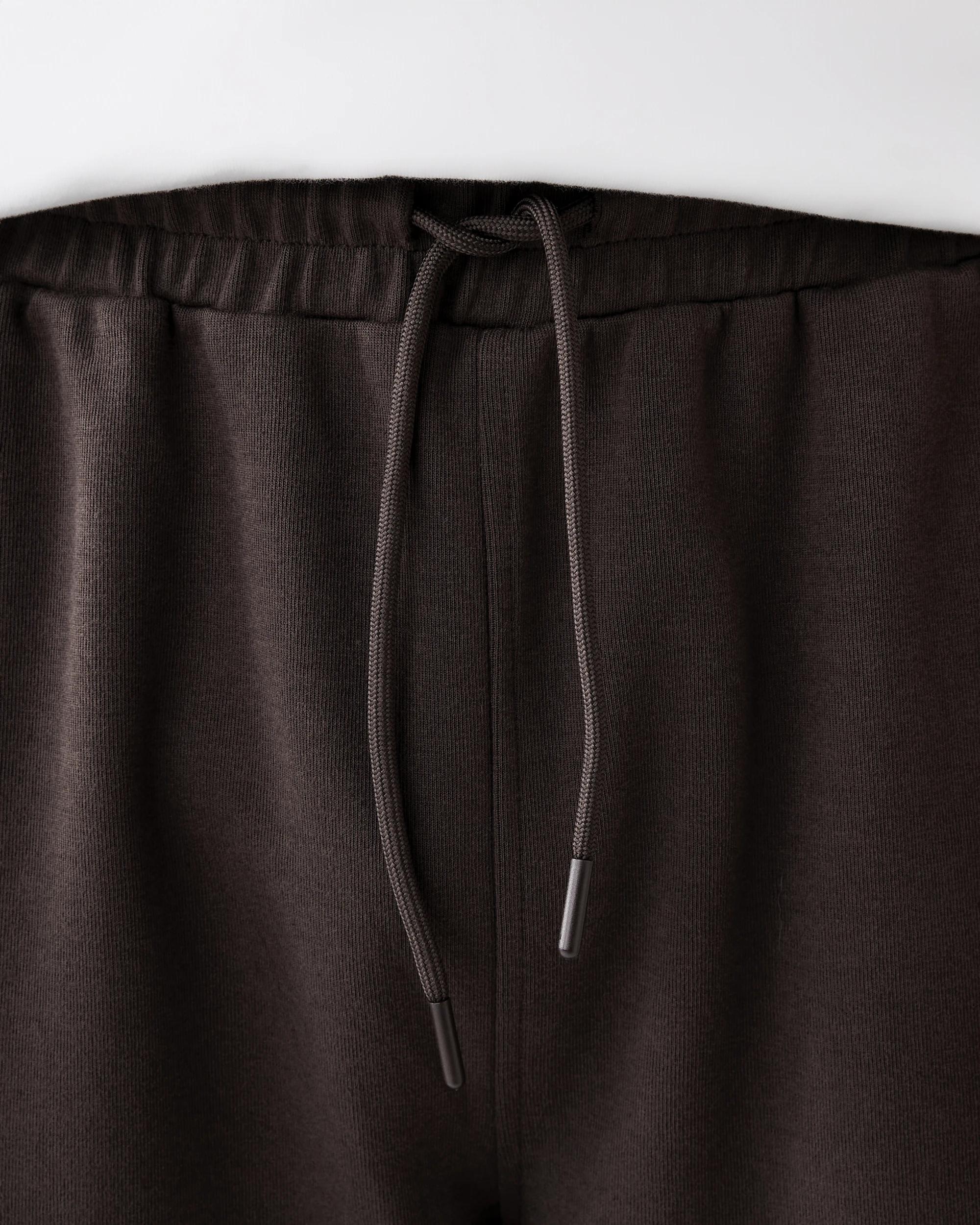 4 Interlock Open Leg Trackpants Brn Mulch, 4 of 6