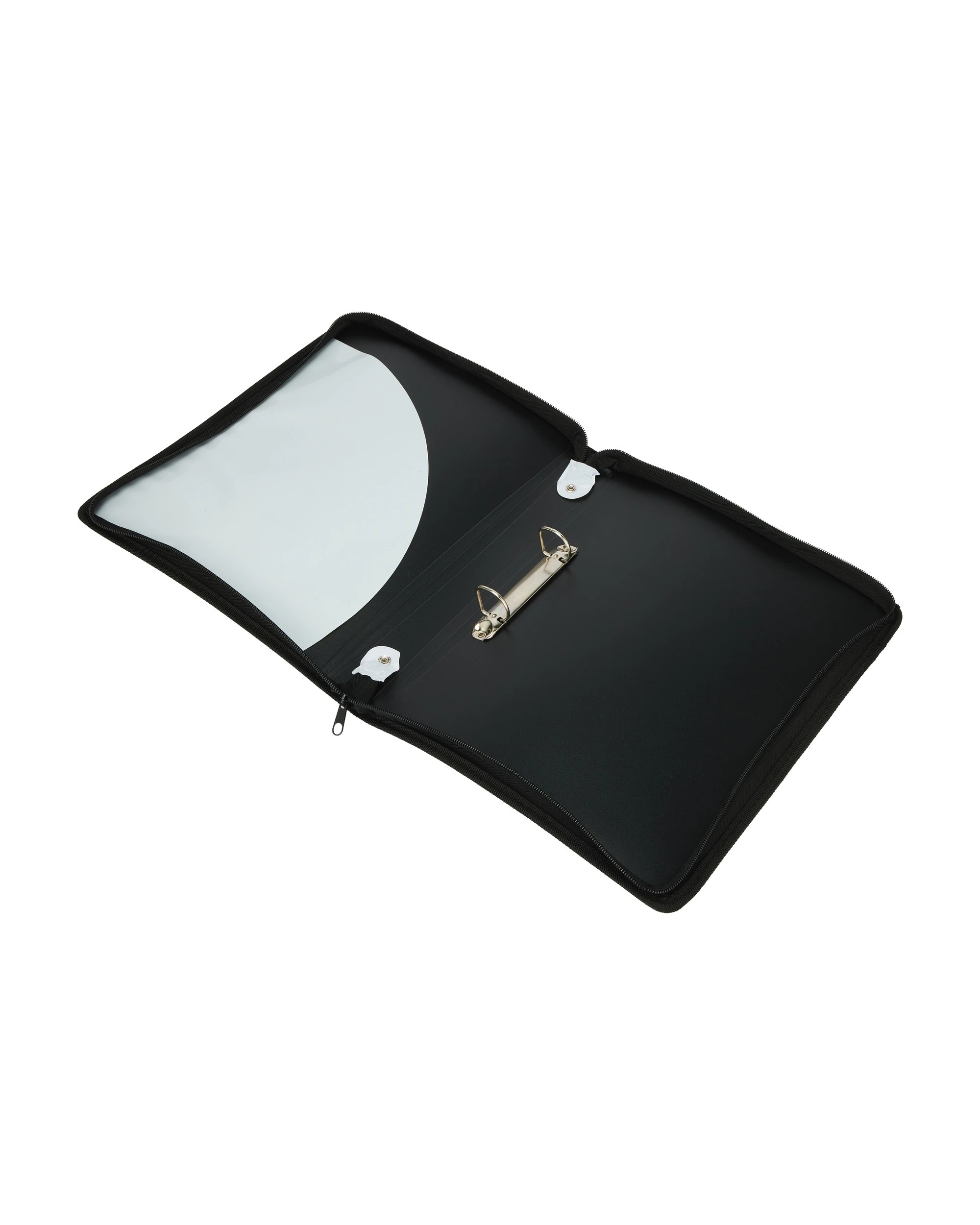 4 2D Zipper Binder - Black, 4 of 7