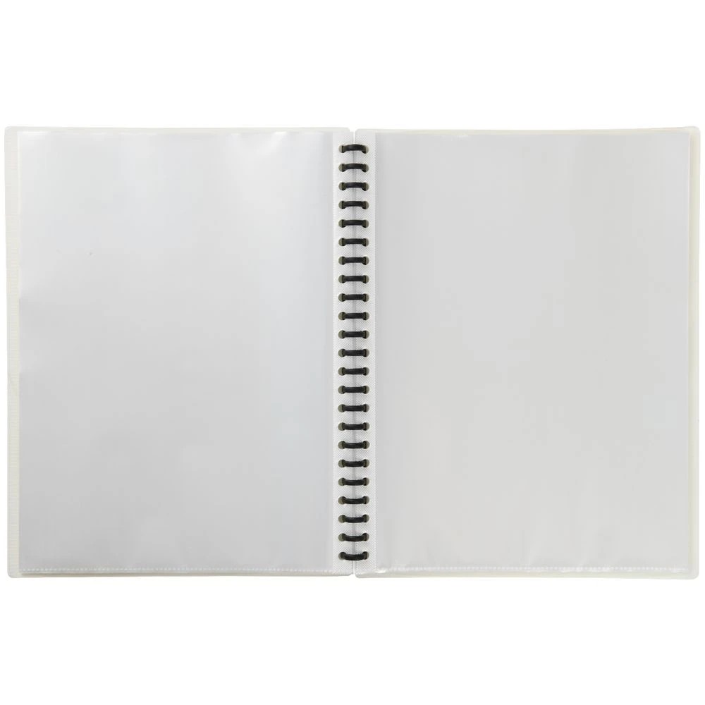 2 J.Burrows Refillable Display Book 40 Pockets Clear, 2 of 3