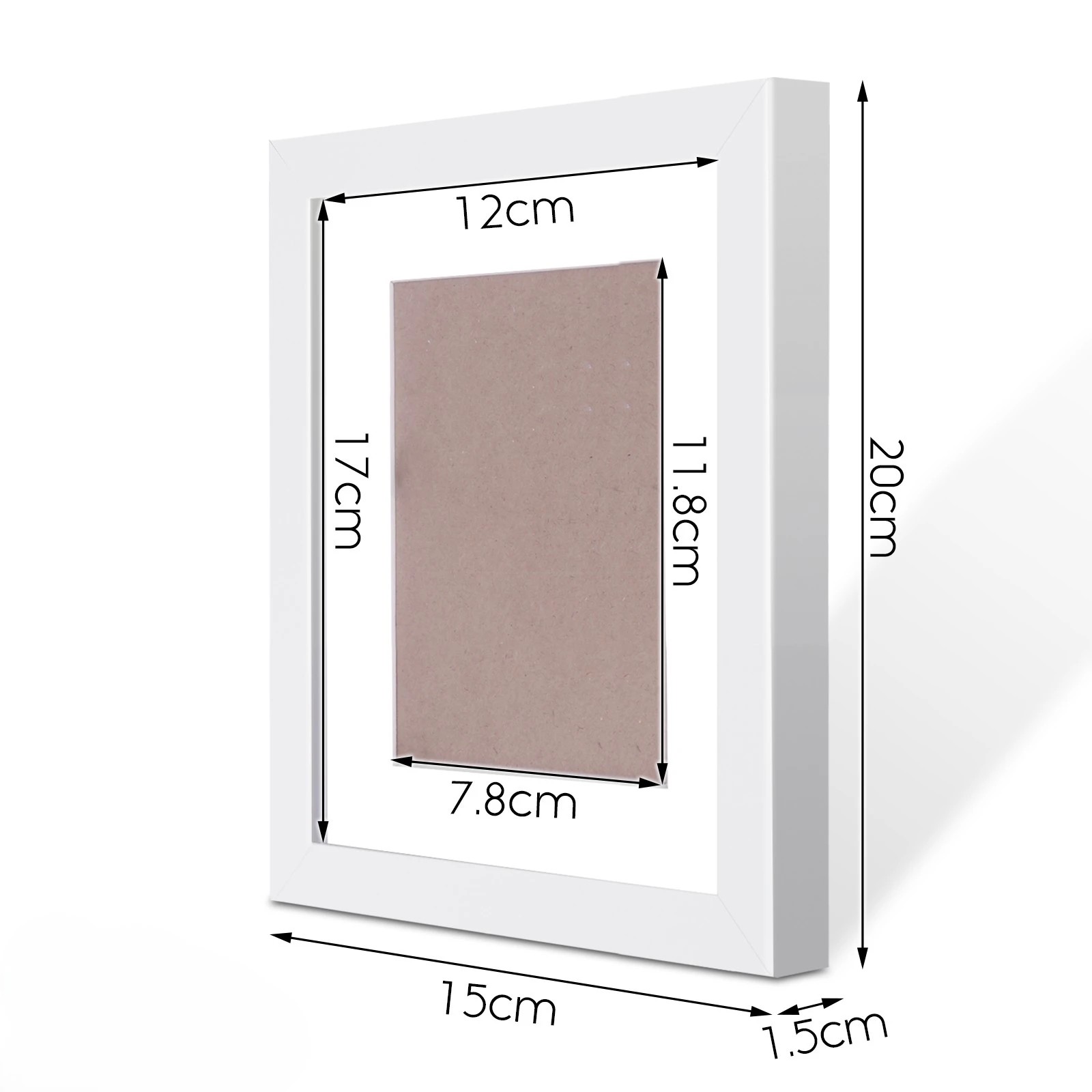 7 Artiss Photo Frames Art Holder 11PCS 5x7" 6x8" 8x10" - White, 7 of 8