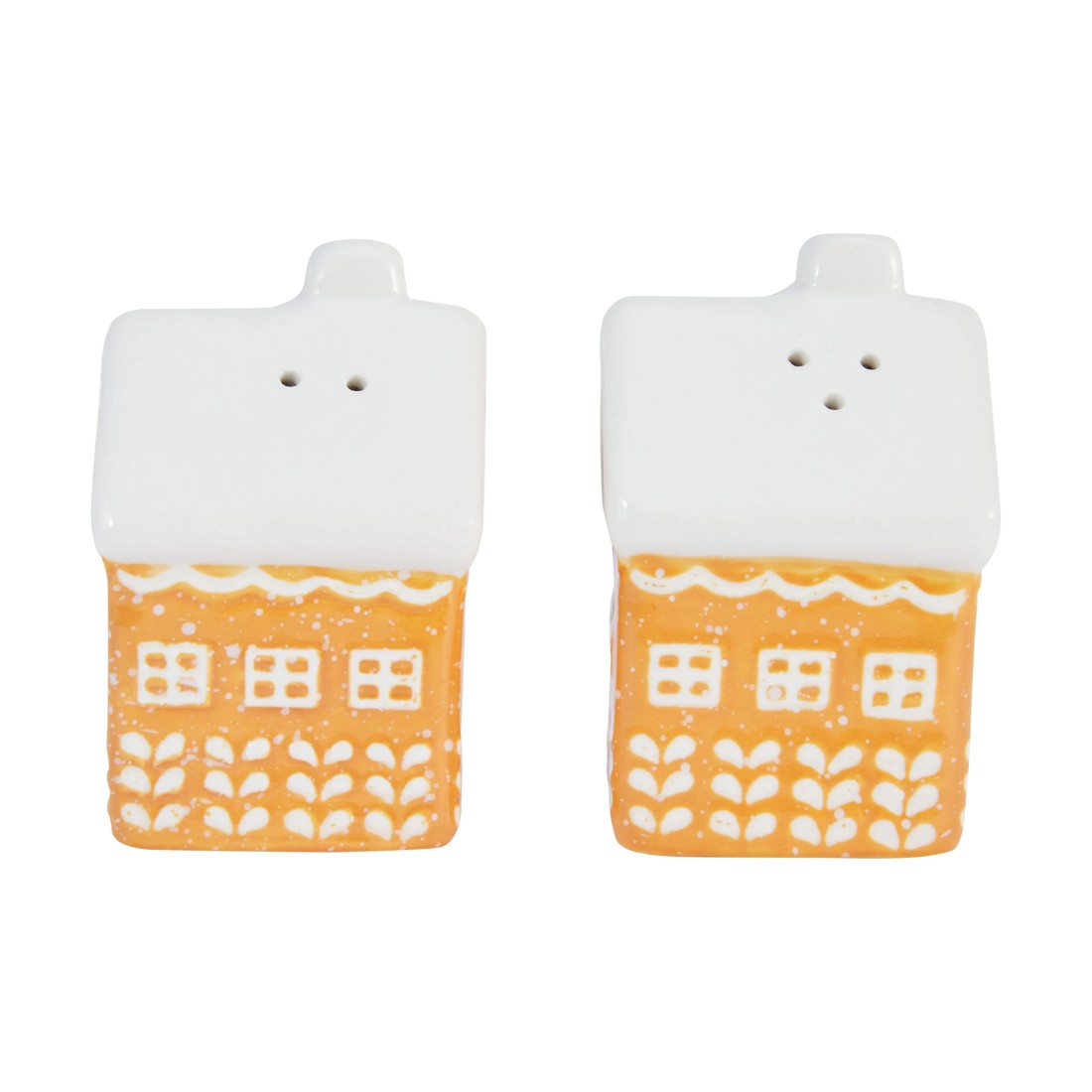 2 Gingerbread House Salt and Pepper Shakers, 2 of 4