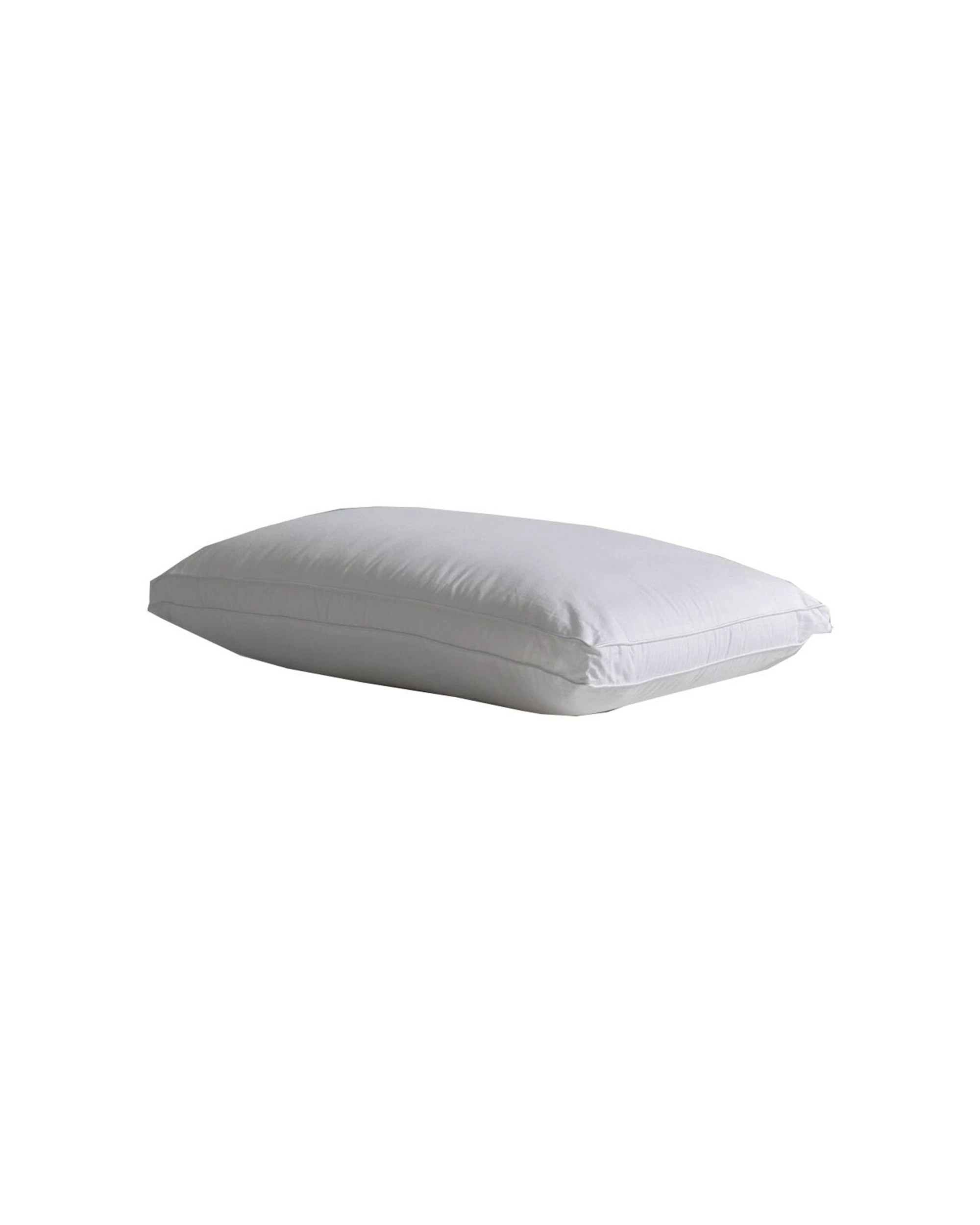 1 Canningvale Luxury Plush Microfibre Pillow Firm Profile Breathable Support - White, 1 of 3