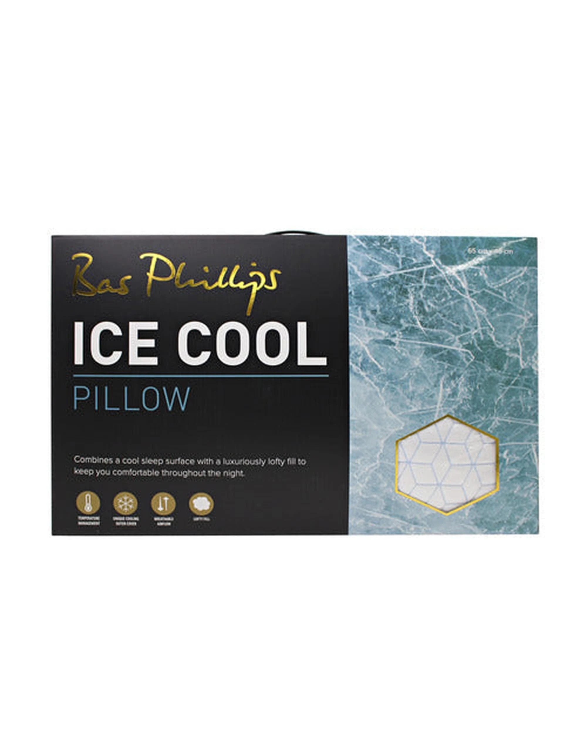 4 Bas Phillips Ice Cool Pillow - White, 4 of 5