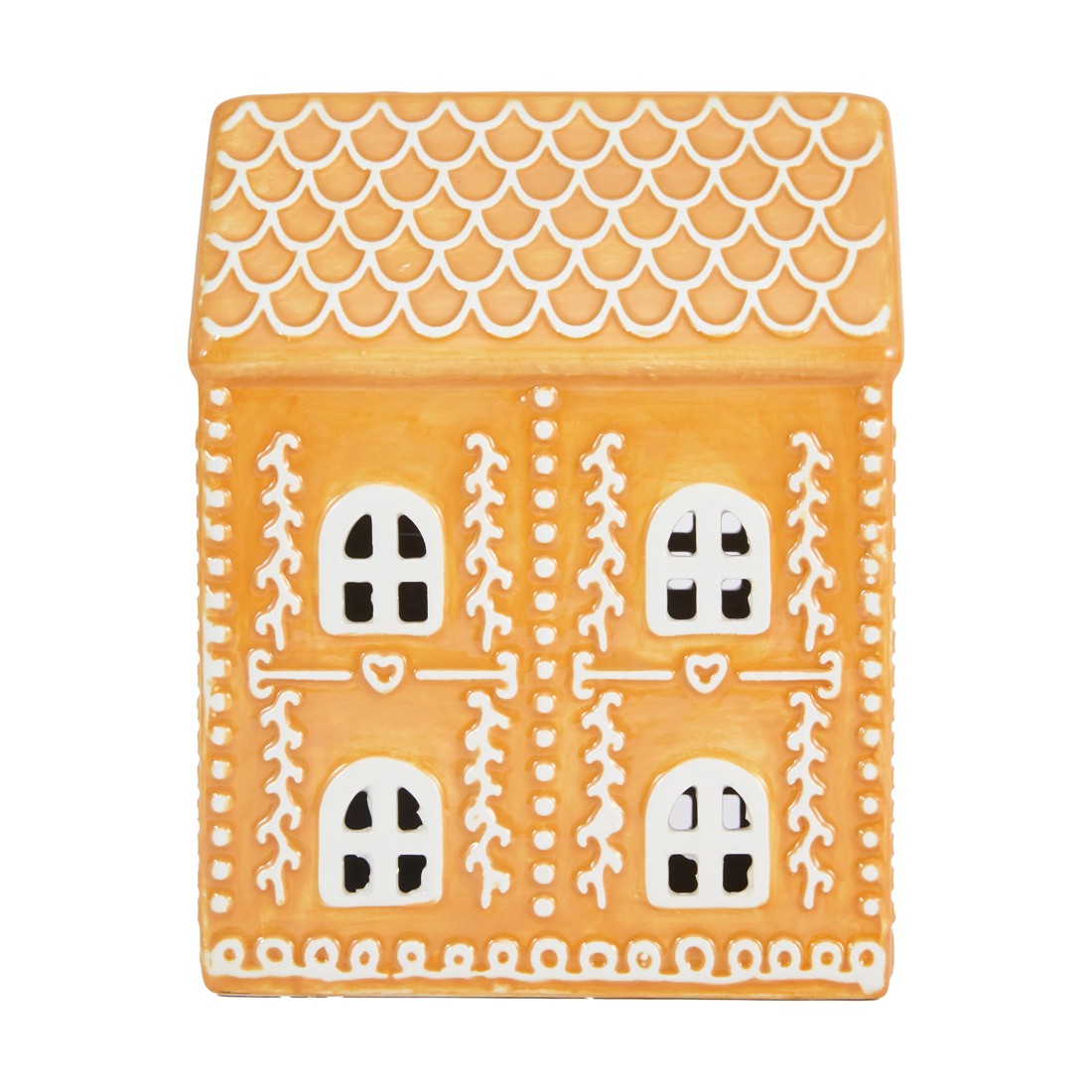 5 Light Up Ceramic Gingerbread Toy Shop, 5 of 6