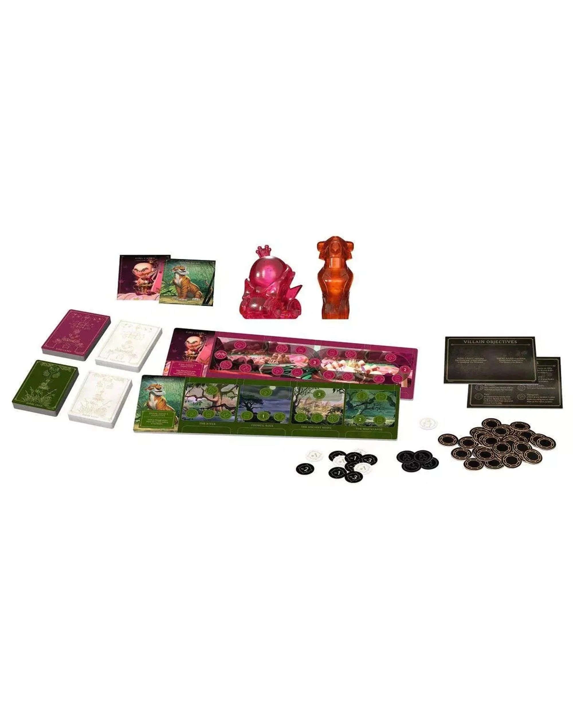 3 Disney Villainous: Sugar and Spite Expansion Board Game, 3 of 4