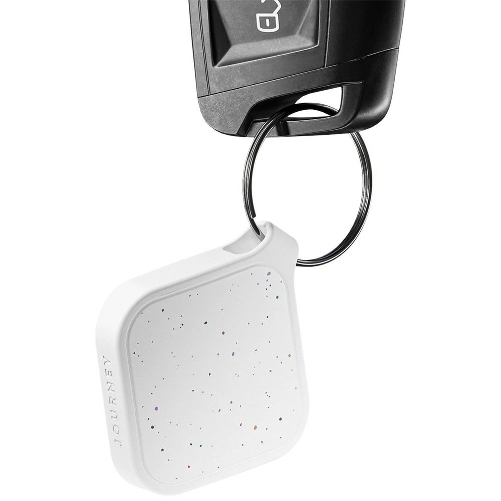 2 Journey Loc8 Finder FOB Apple/Google Sparkle White, 2 of 4