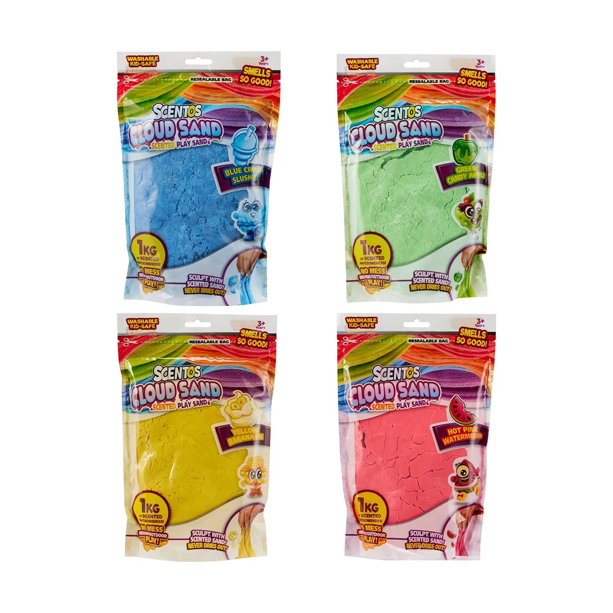 1 Scentos Scented Cloud Play Sand - Assorted, 1 of 9